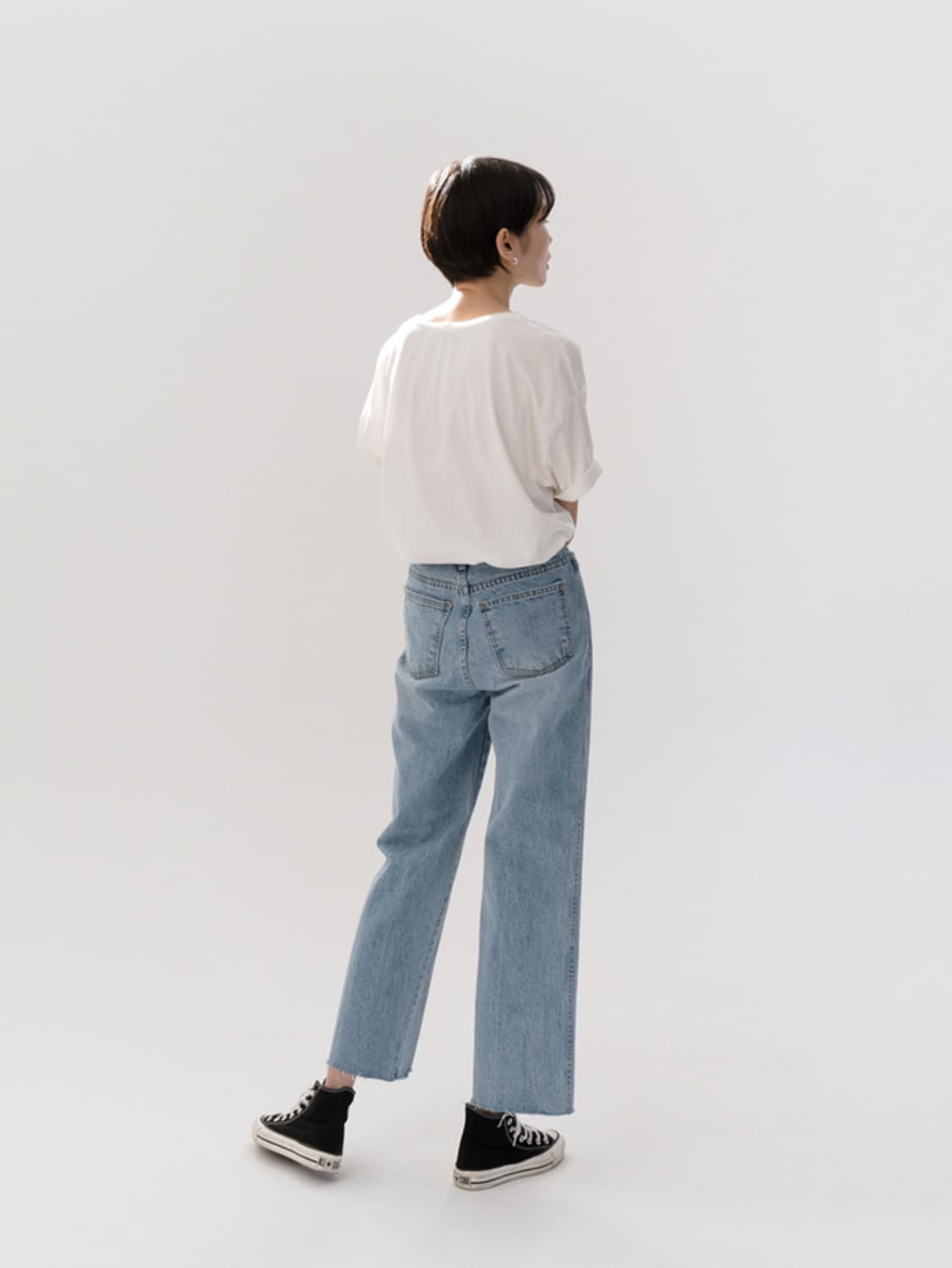 moia 모이아 하이웨스트 일자핏 데님팬츠[0] 상품이미지2