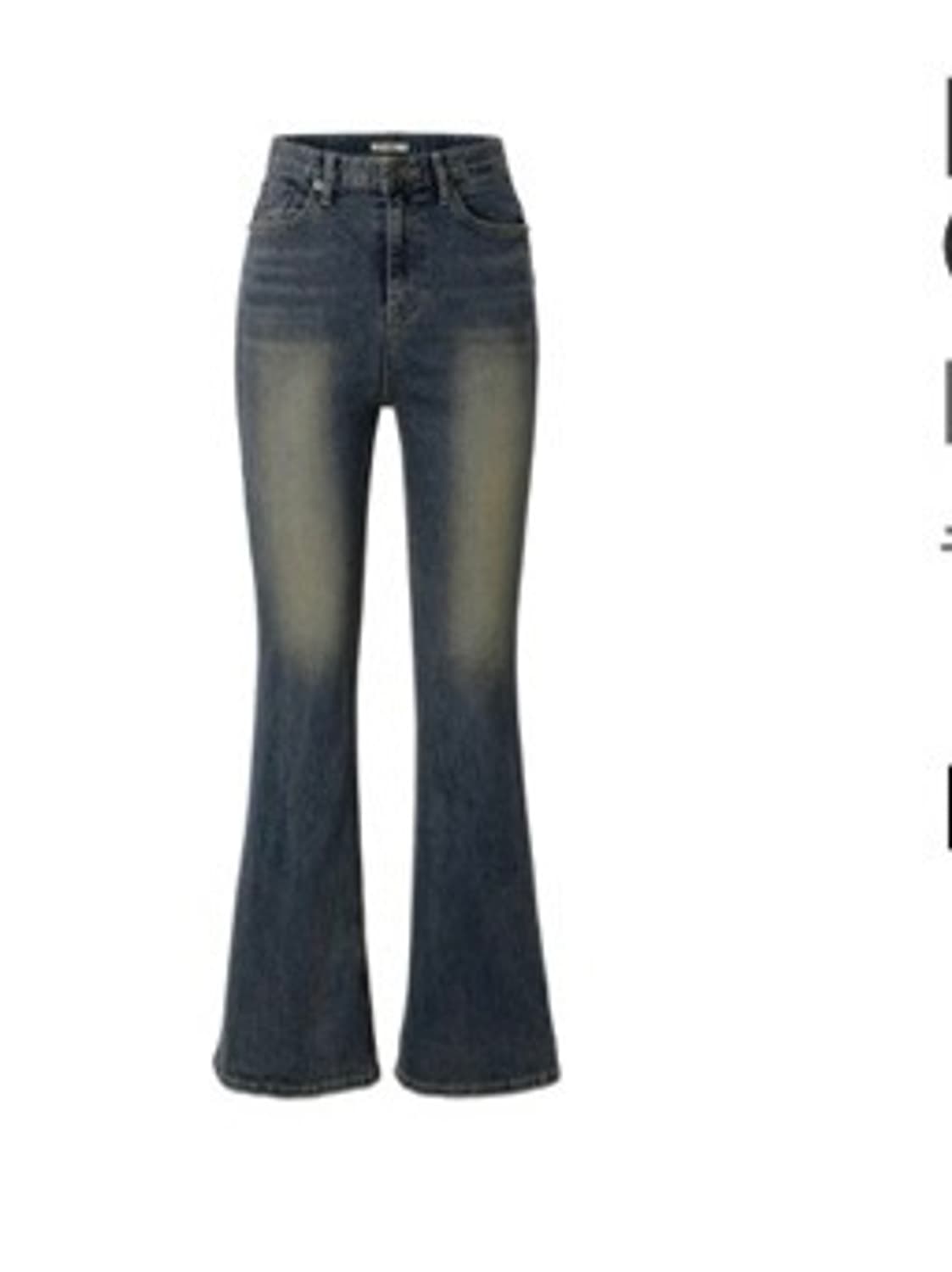 이네기 베어부츠컷 데님 상품이미지1