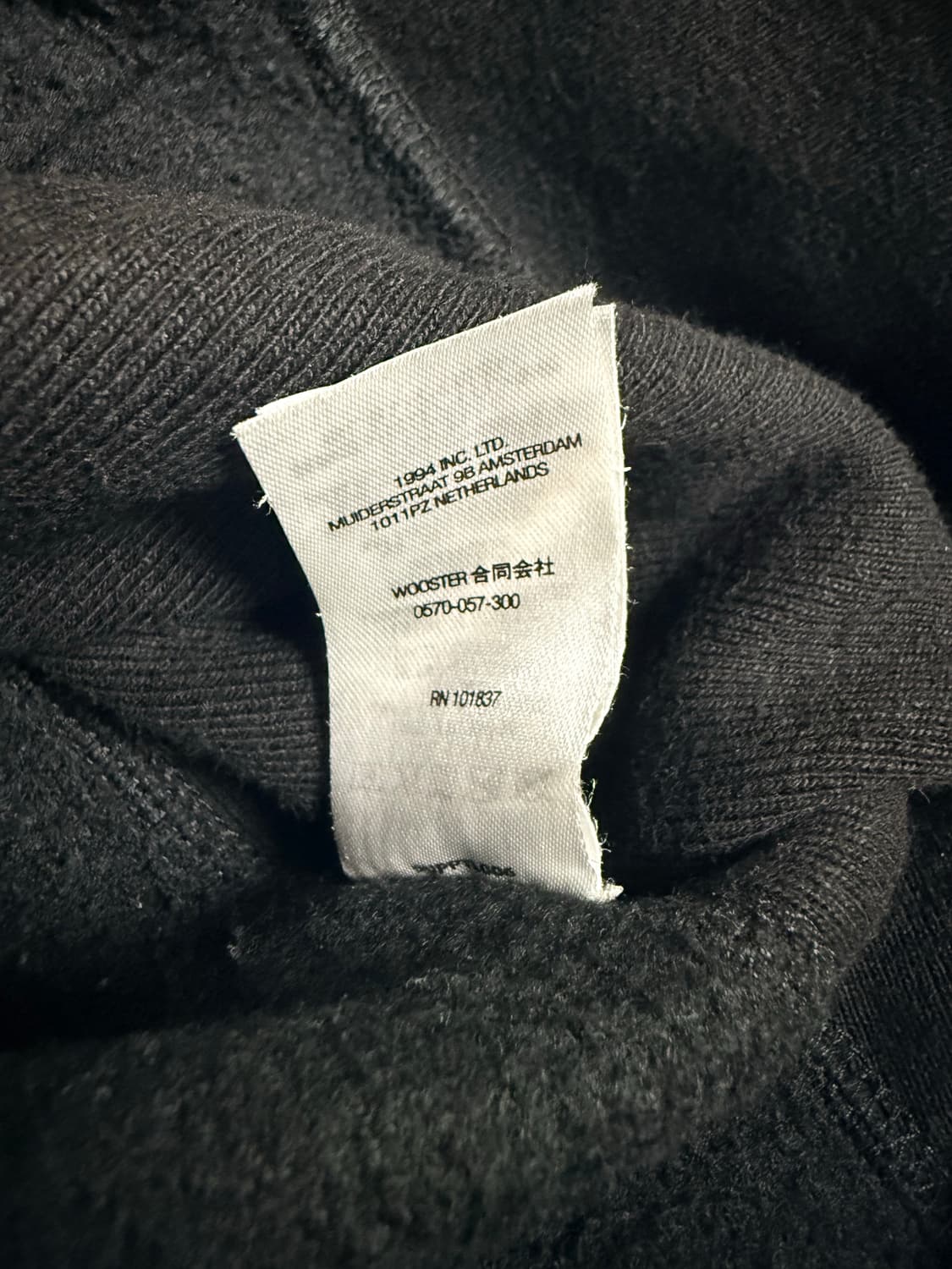 슈프림 캐피탈 후드 블랙 M 상품이미지5