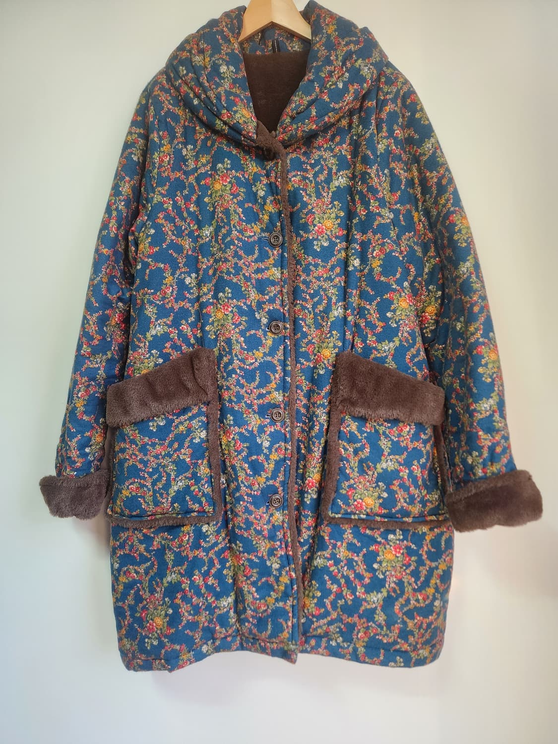 우리옷 누빔 보아털자켓. 코트 상품이미지1