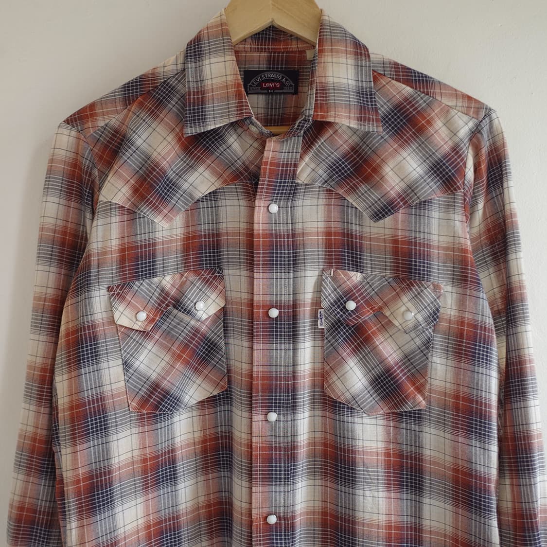 70's Levi's Western Shirt 상품이미지2