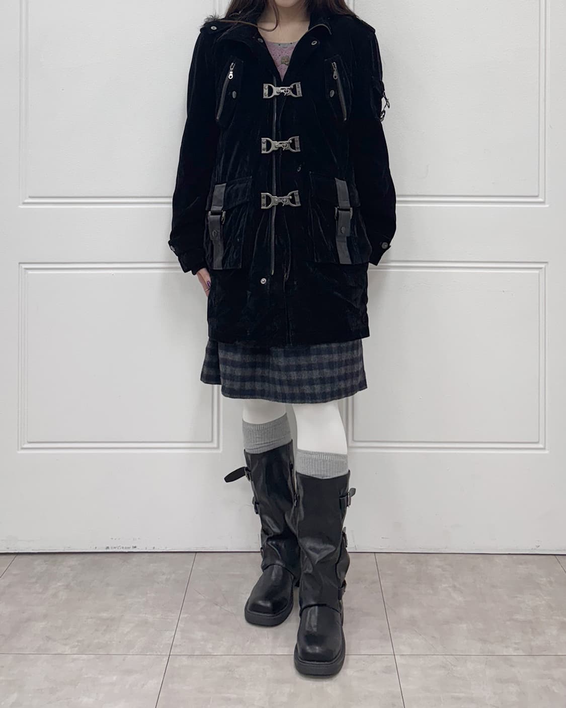 AUTHENTIC goth detail unique jumper 상품이미지8