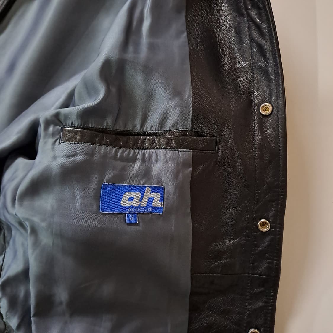 (택포) ABAHOUSE 아바하우스 산양가죽 셔츠 2 B642 상품이미지8