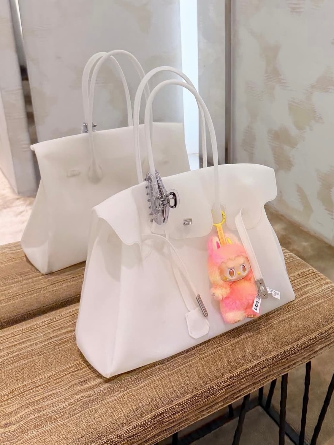 젤리 버킨 화이트 라지 상품이미지1