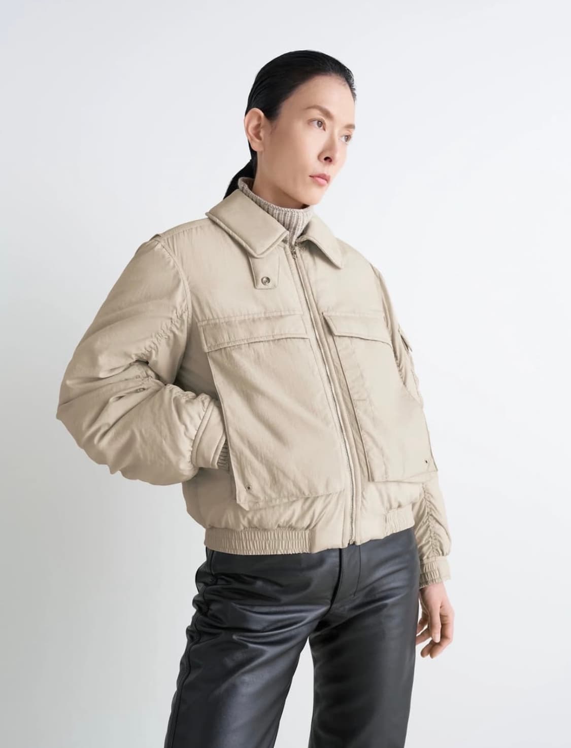 (S,M) 르메르 25FW 봄버 라이트매스틱 상품이미지2