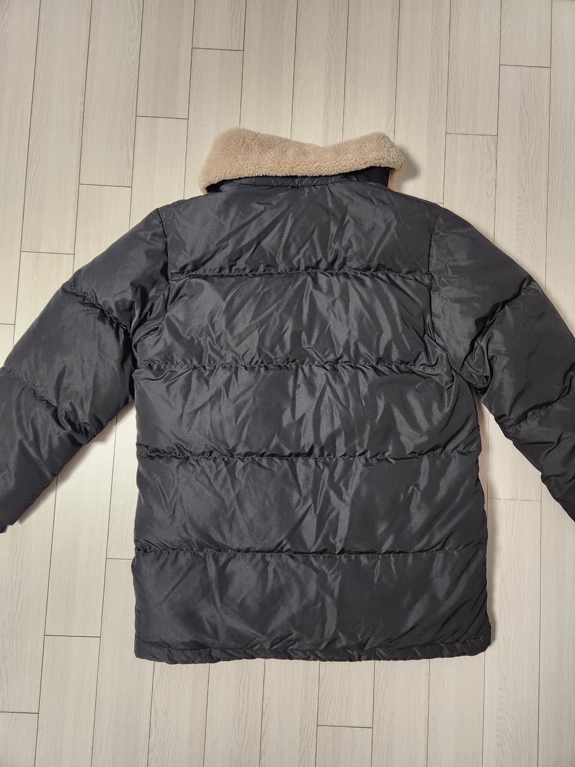 코닥어패럴 남녀공용 브라우니 미들 덕다운 블랙 자켓 사이즈M 상품이미지10