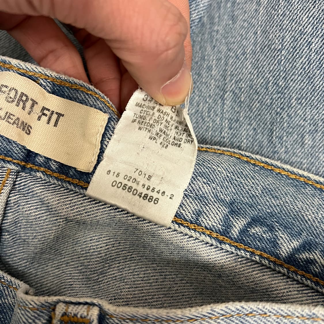 00s 리바이스 560 컴포트핏 블랭크탭 데님 팬츠 청바지 34 상품이미지6