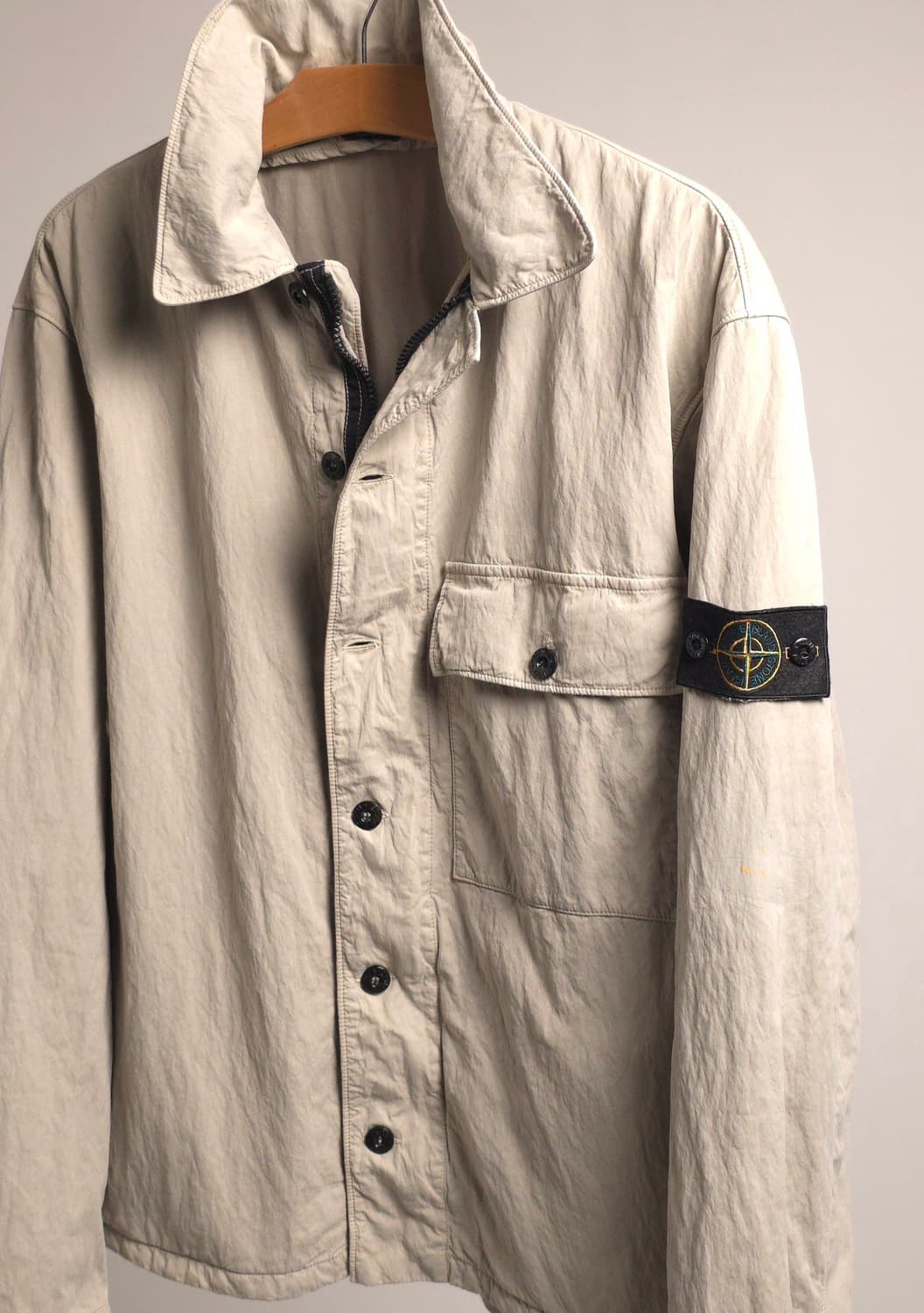 스톤아일랜드 정품 와펜 바람막이 자켓 간절기 봄 점퍼 100 105 상품이미지4