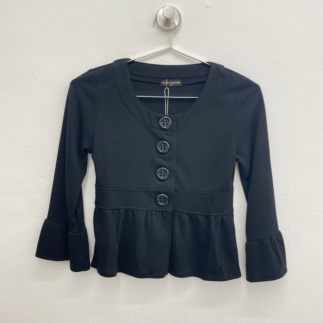 button frill cardigan 상품이미지1