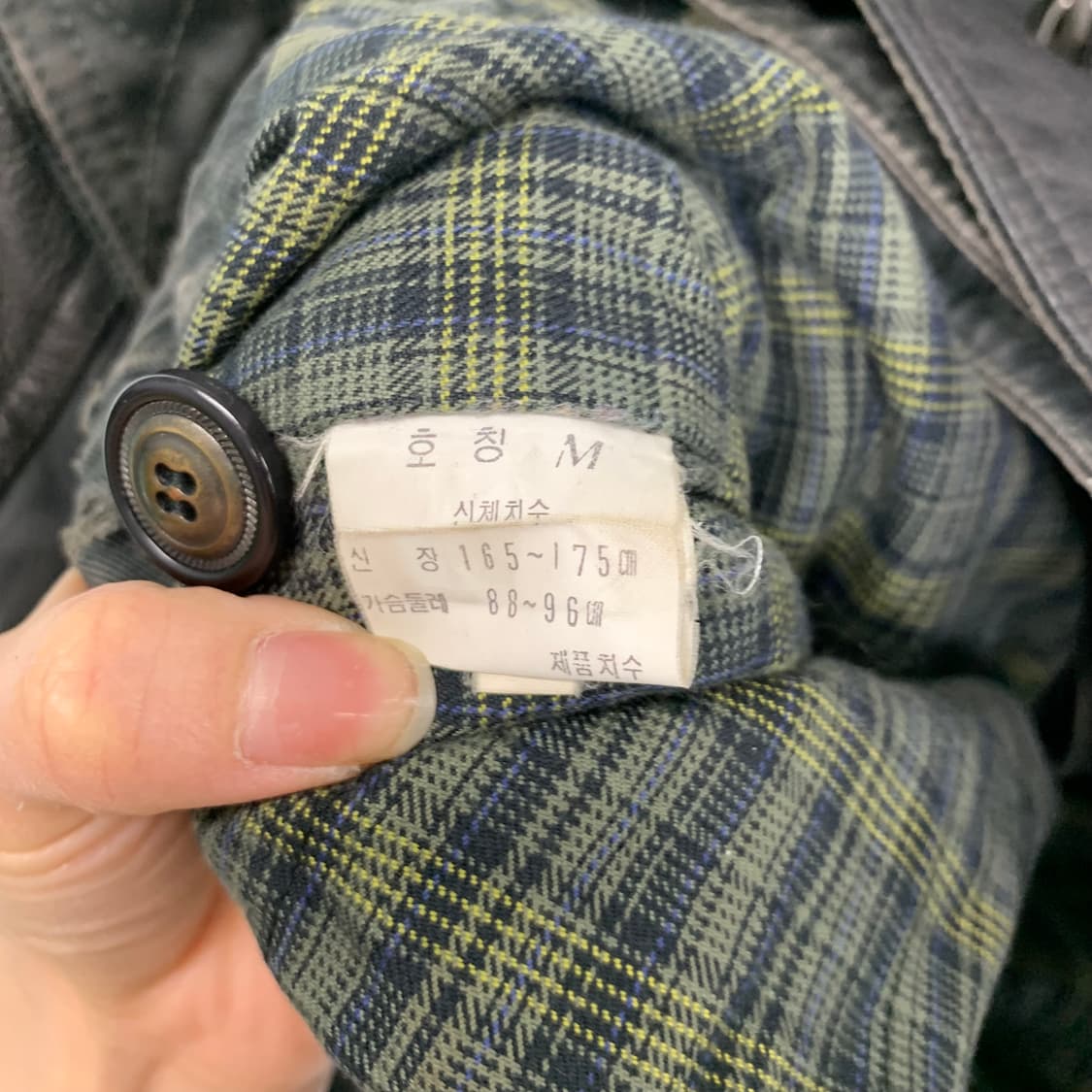 Vintage 빈티지 레더 봄버 자켓 상품이미지6