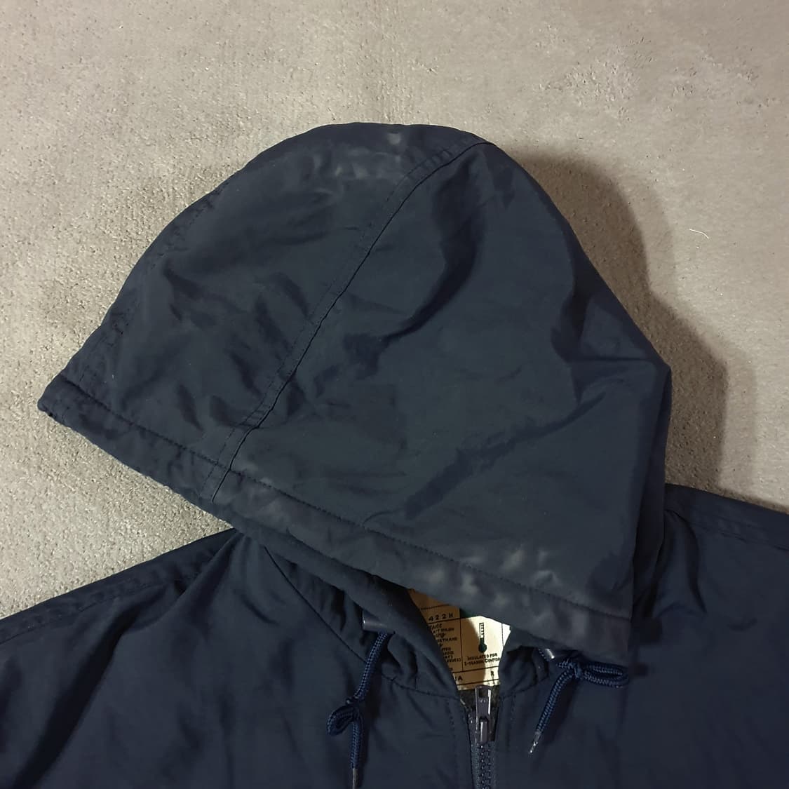 Wear Guard 웨어가드 후드 웜업 자켓 L 105 다크네이비 상품이미지6