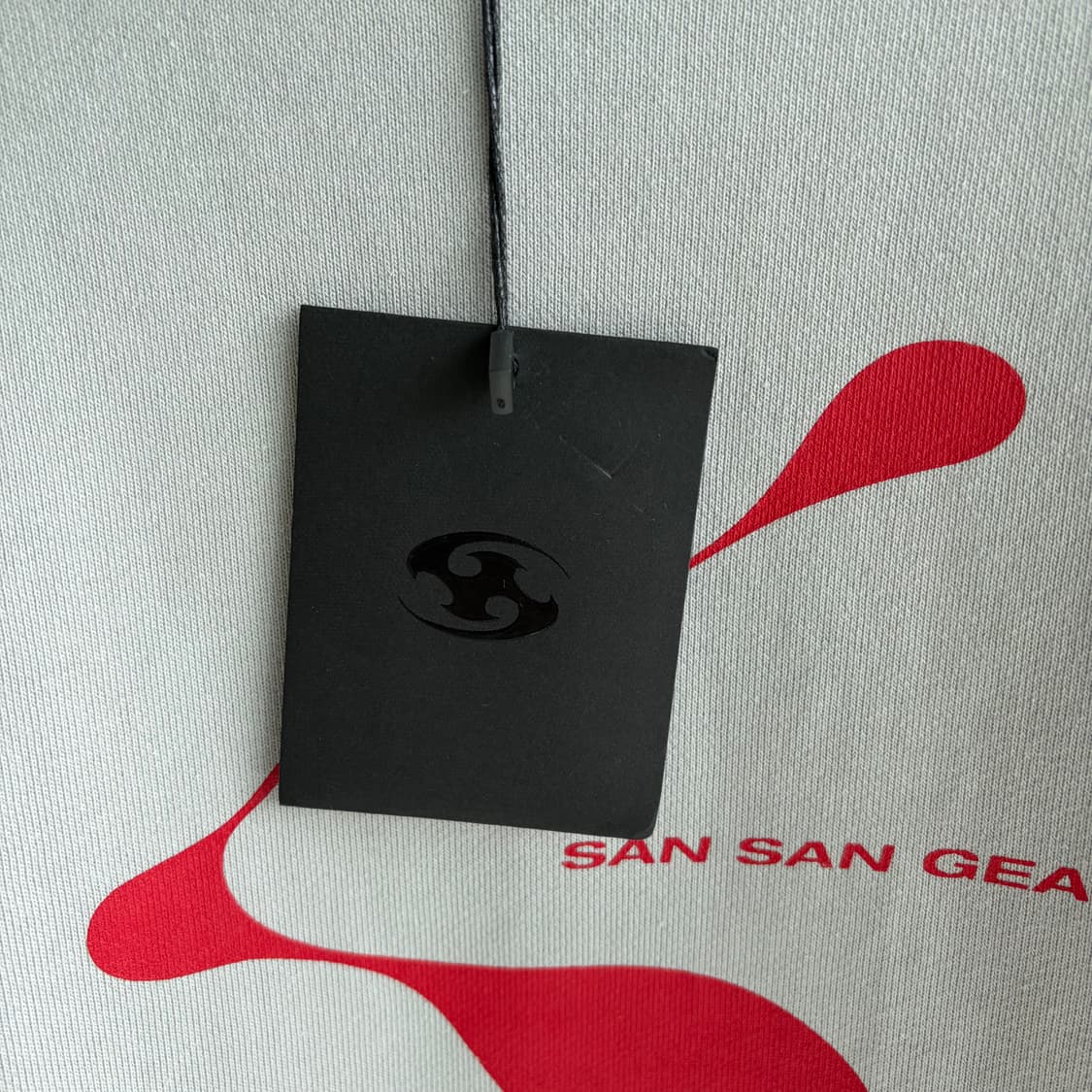 [새상품]산산기어 셀 후드티 라이트그레이 상품이미지2