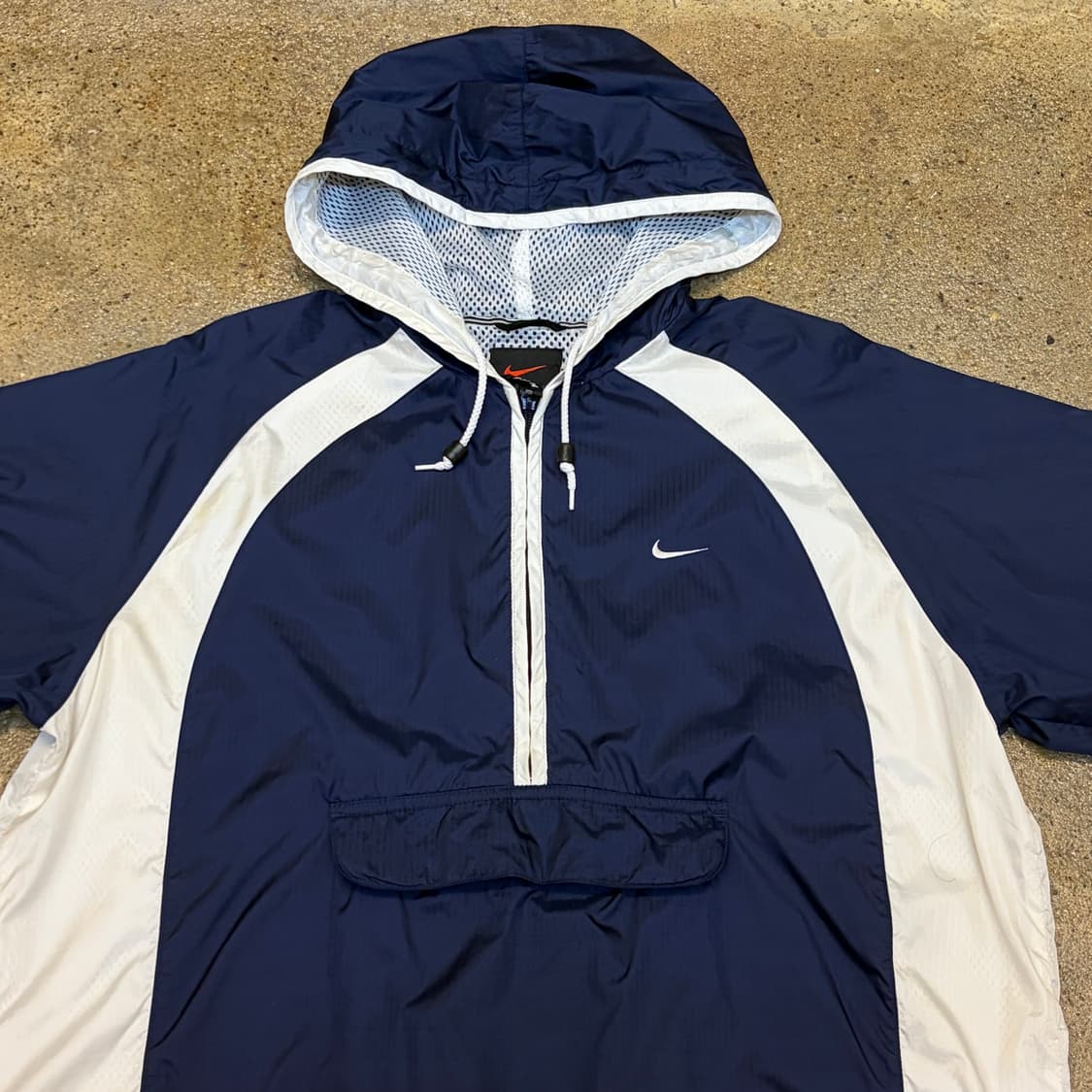 레어 90s 미국 빈티지 나이키 아노락 후드 바람막이 상품이미지3