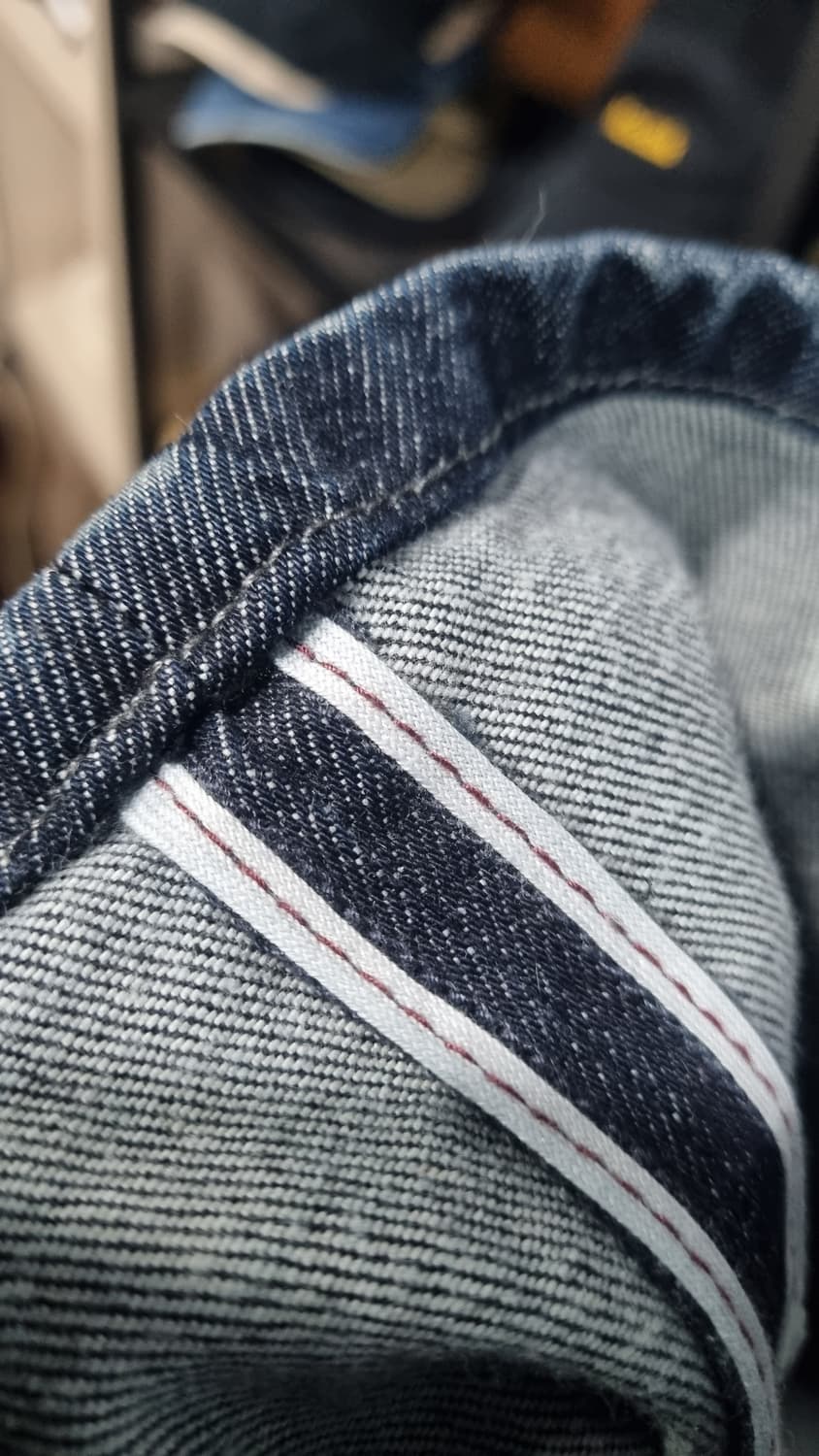 Massimo Dutti) 셀비지 청바지 국내 허리33 상태좋아요~ 상품이미지4