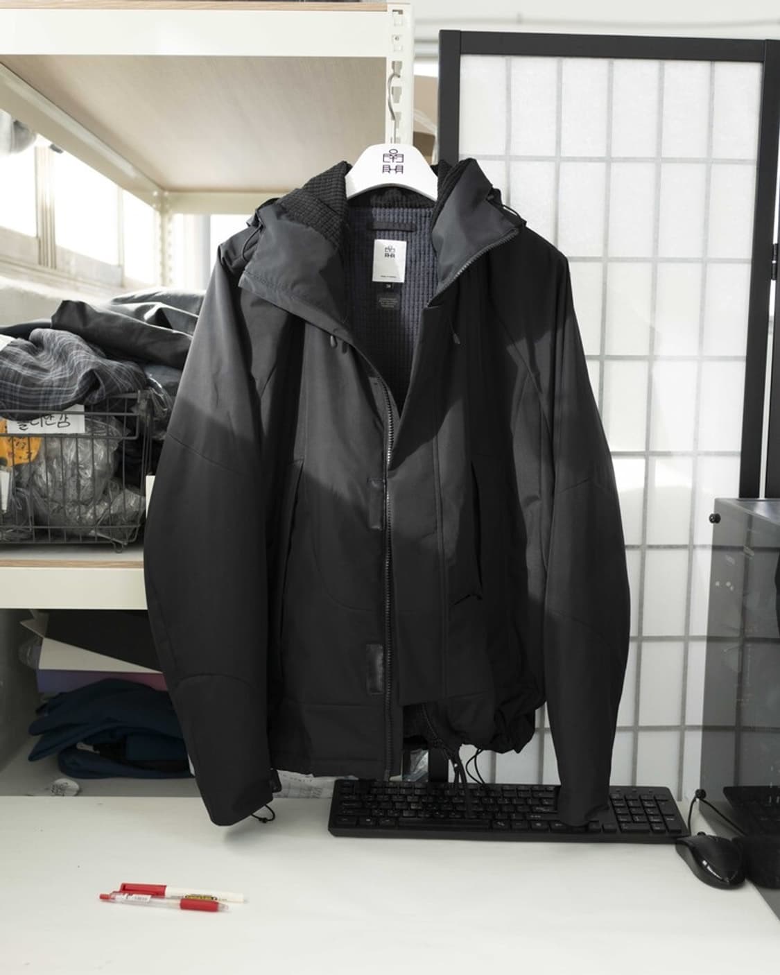 [4] 폴리테루 X 옵스큐라 쉘 점퍼 상품이미지1