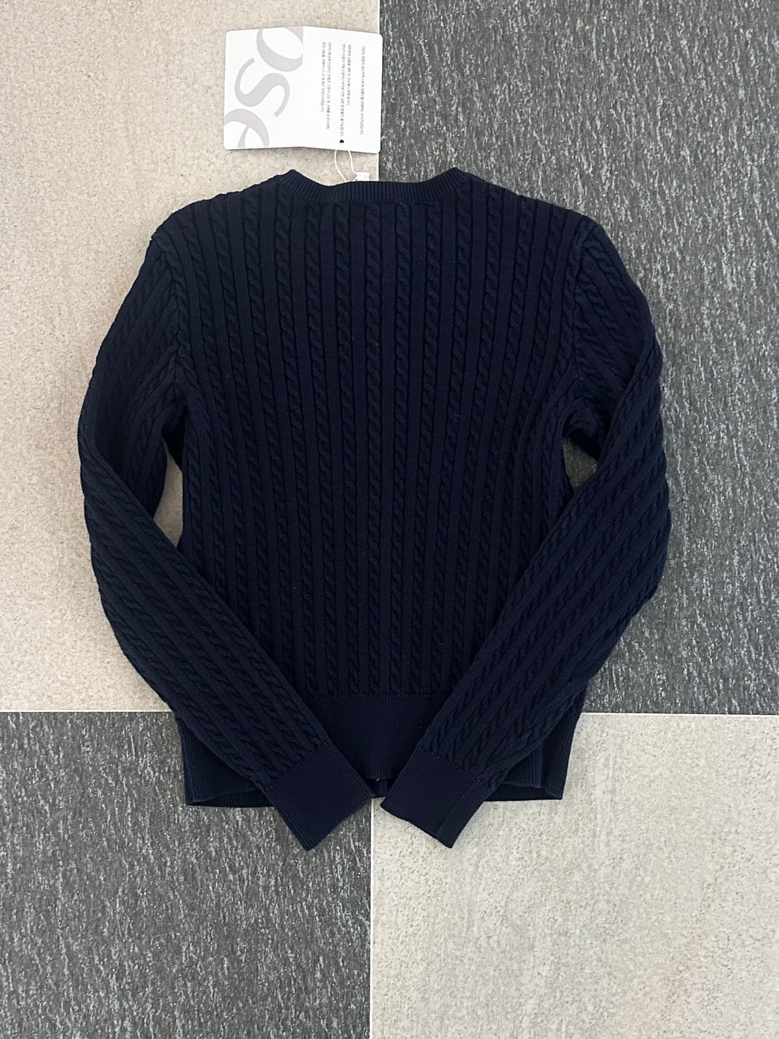 폴로 랄프로렌 네이비 케이블 니트 가디건 상품이미지6