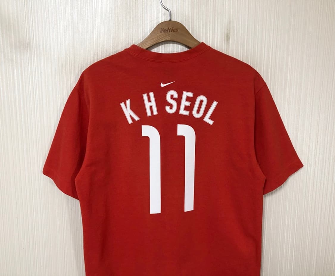 나이키국대 2002월드컵국대 #11 설기현 티셔츠 L(100) 상품이미지9