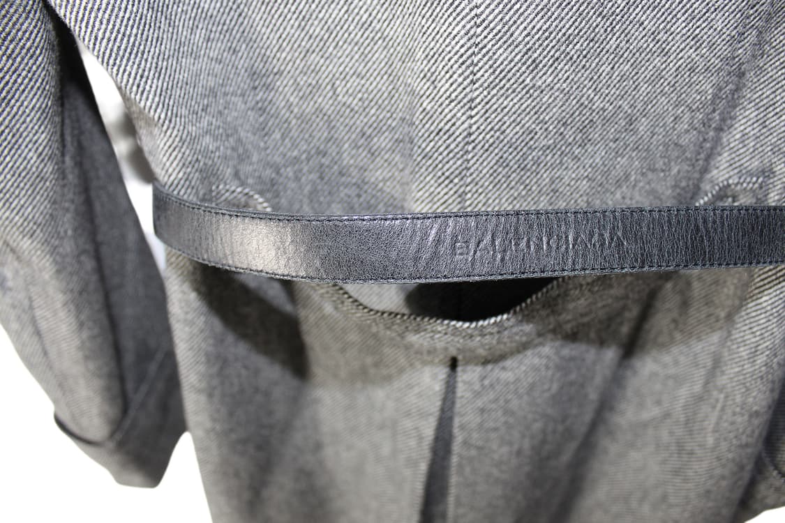 발렌시아가 퓨어 라나울 하이넥 트렌치코트 상품이미지6