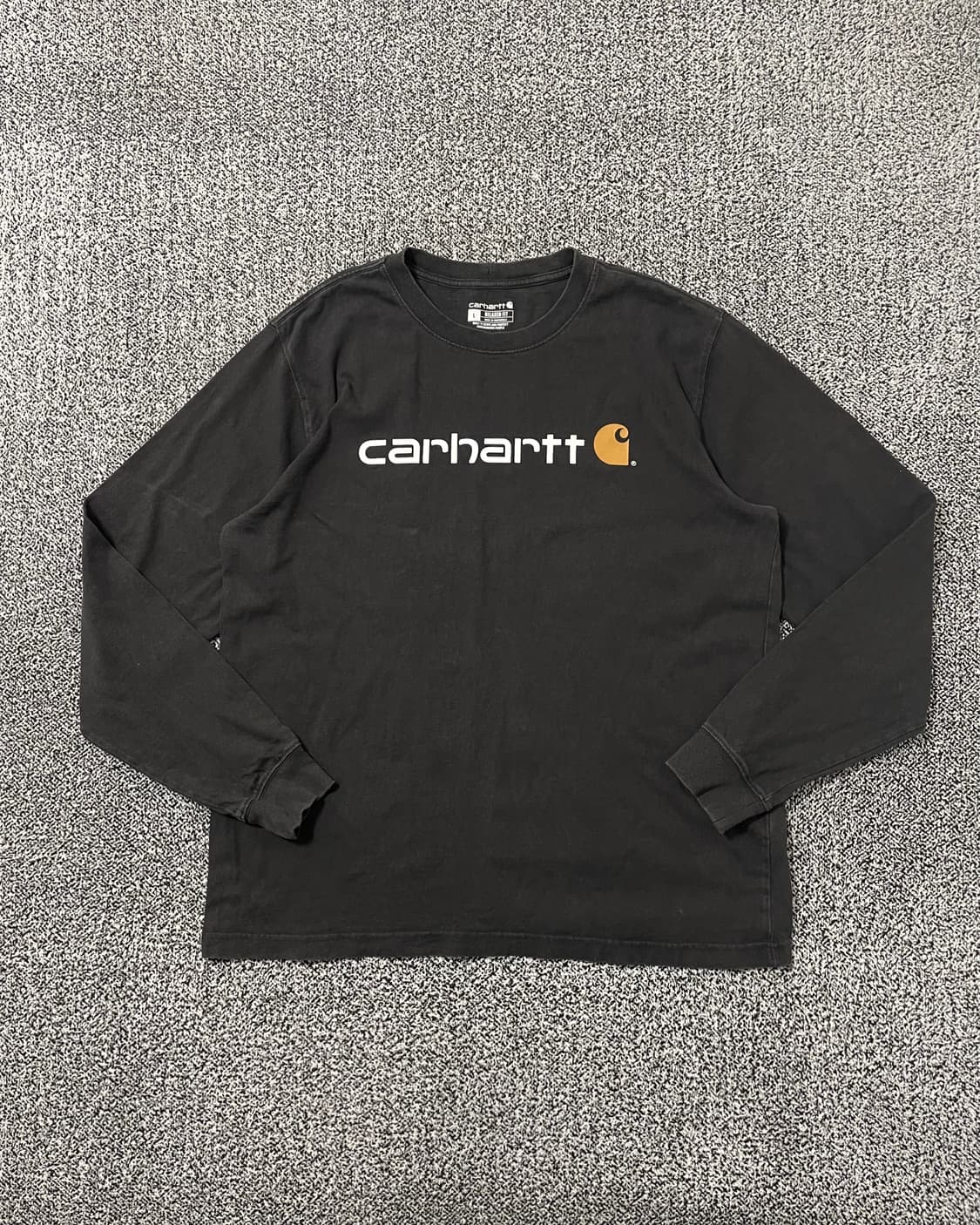 빈티지9. 칼하트 빈티지 시그니처 빅 로고 긴팔 티셔츠 롱 슬리브 상품이미지1