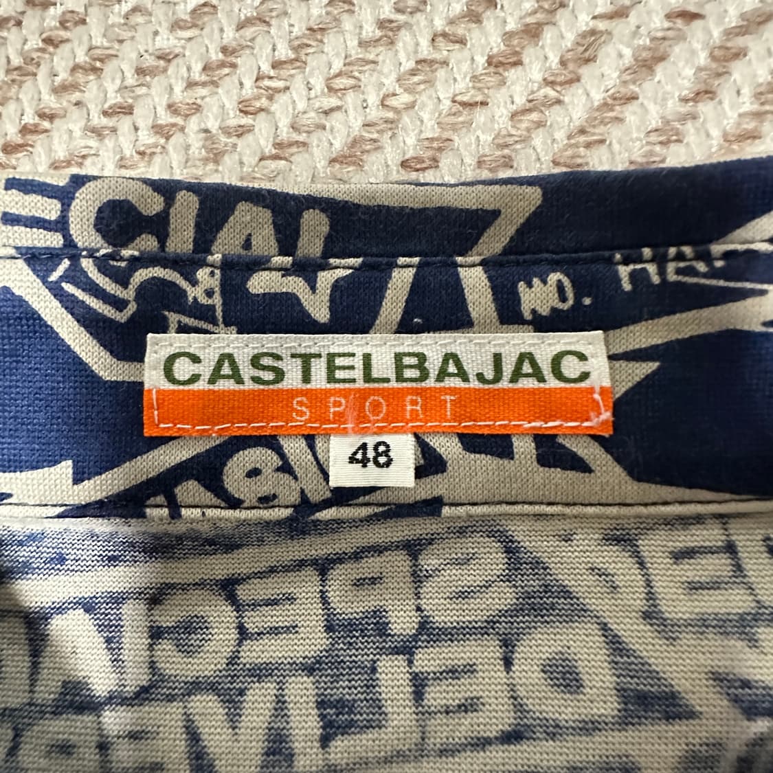 CASTELBAJAC japan sport polo shirt 상품이미지6