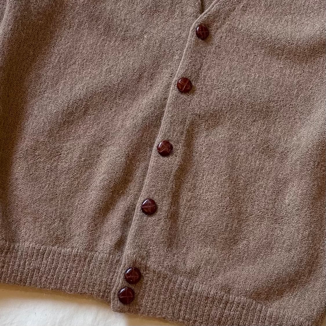 [102-105] 90s L.L.Bean 알파카 100 니트 가디건 상품이미지6