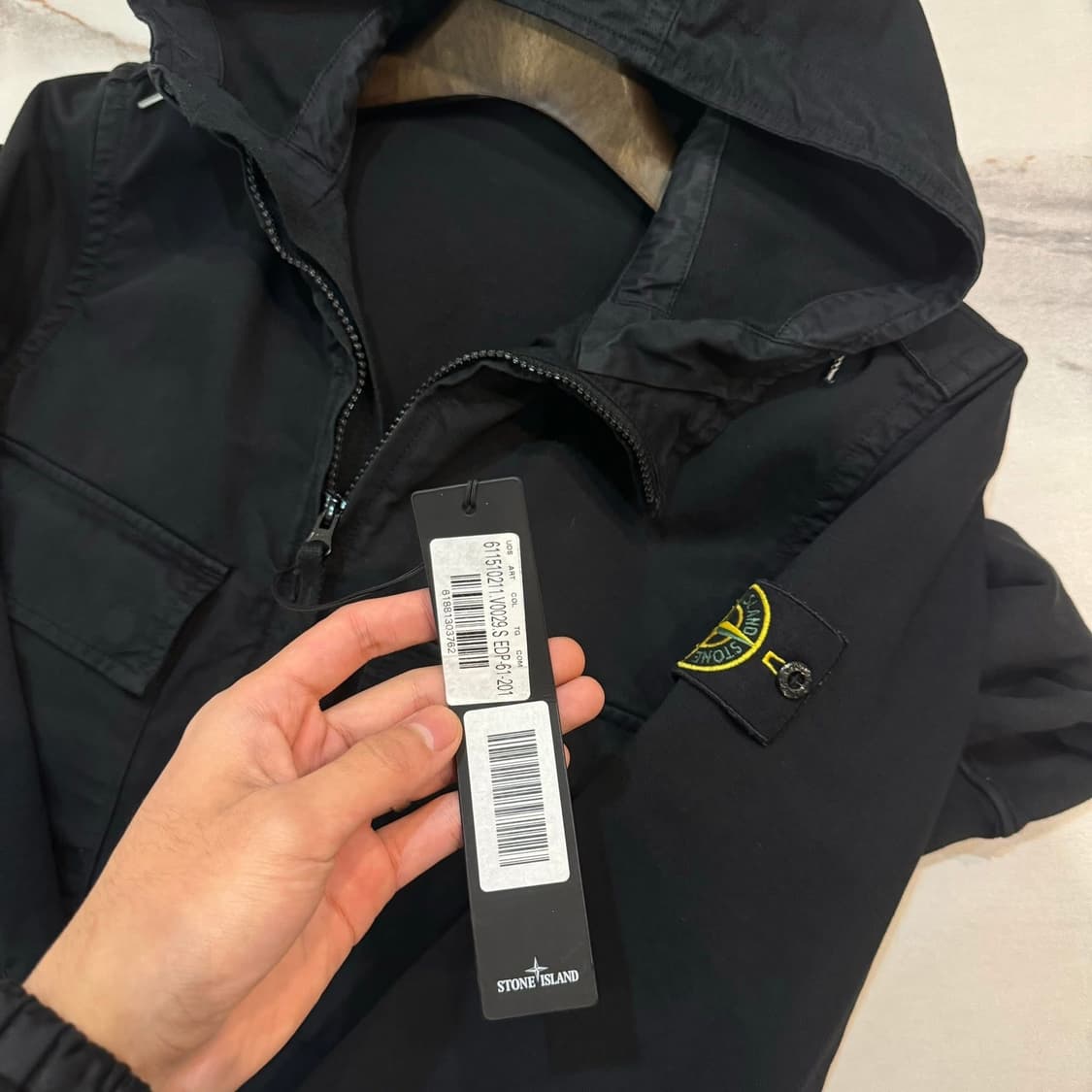 [스톤아일랜드 Stone Island 후드 셔츠 / S사이즈] 상품이미지4