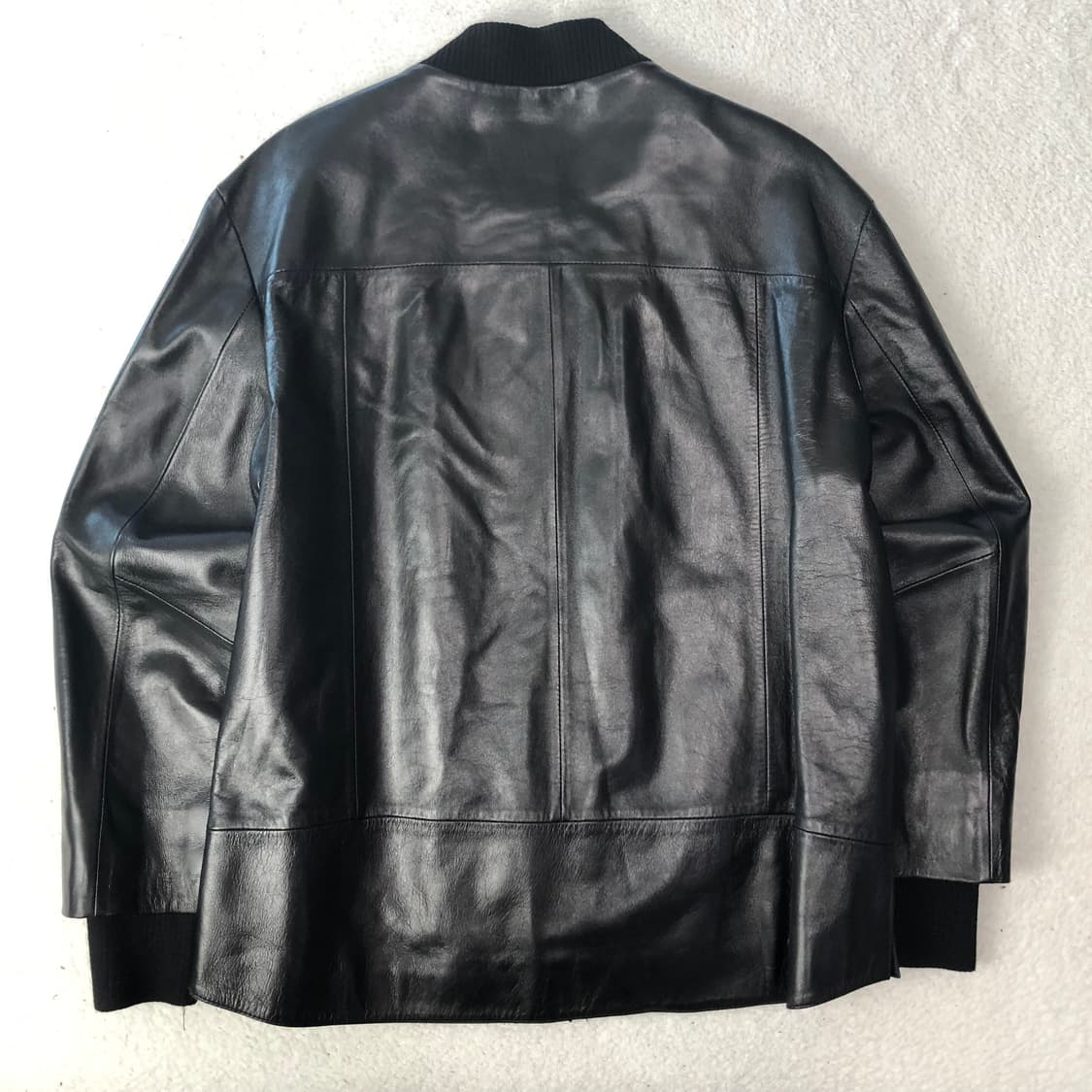 이태리 램스킨 카페레이서 레더자켓 상품이미지2