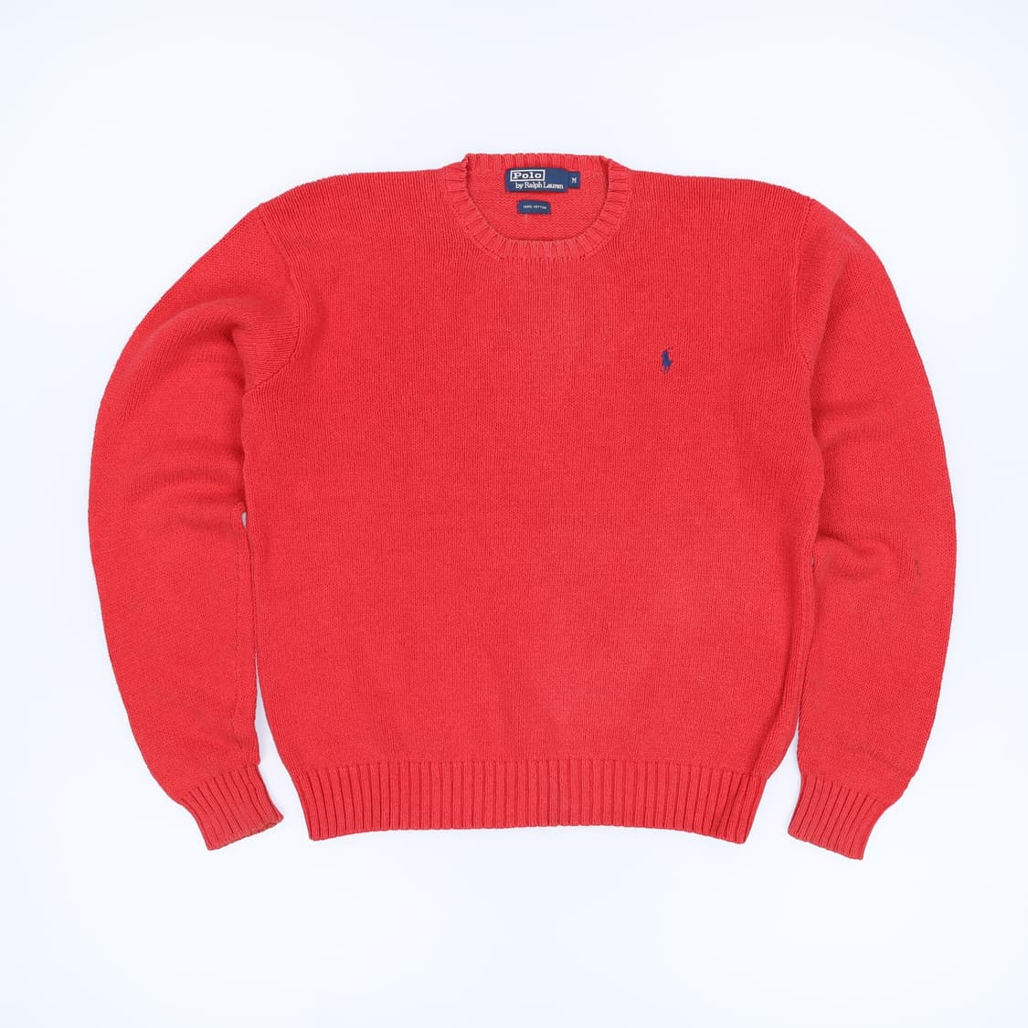 [M] 폴로 랄프로렌 빈티지 코튼 크루넥 니트 스웨터 3815 상품이미지1
