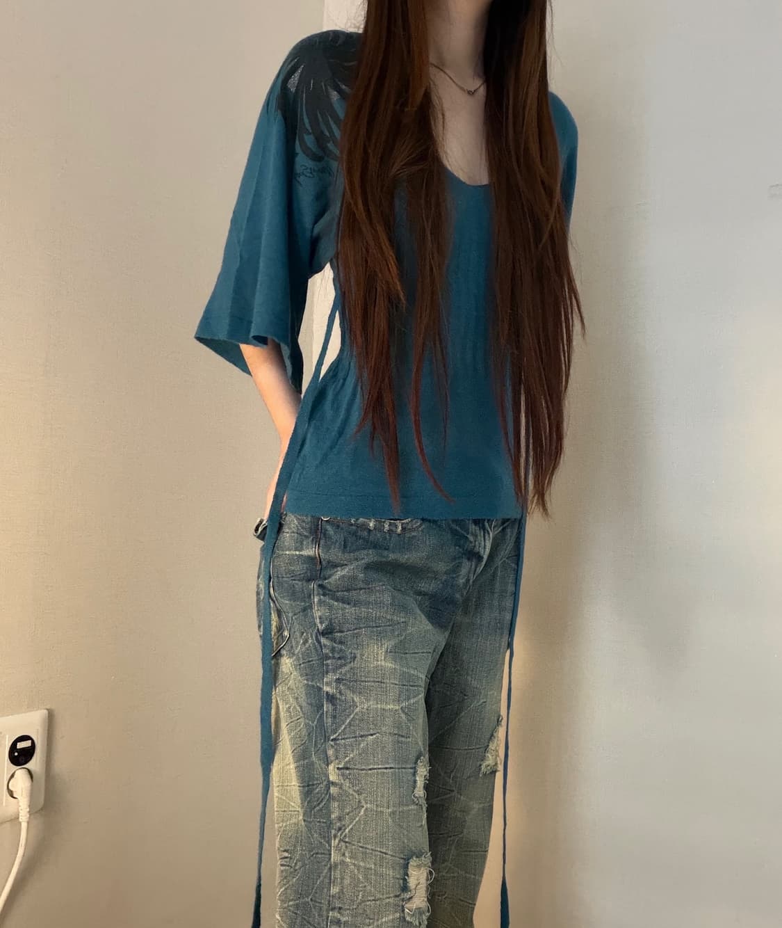 miss sixty kimono strap knit 상품이미지4