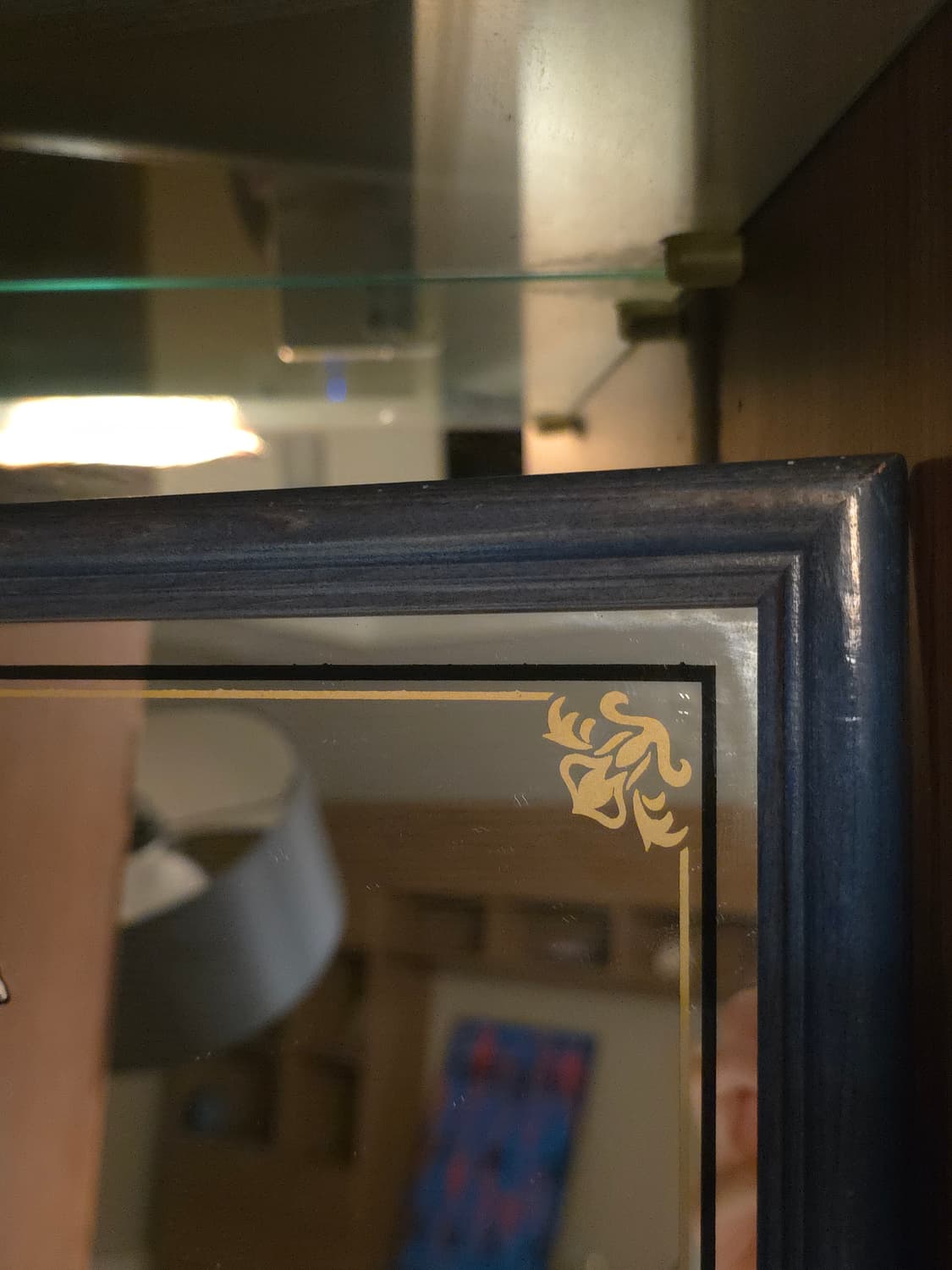 [중고] 70년대 Juno Josetti 독일 빈티지 거울 액자 상품이미지8