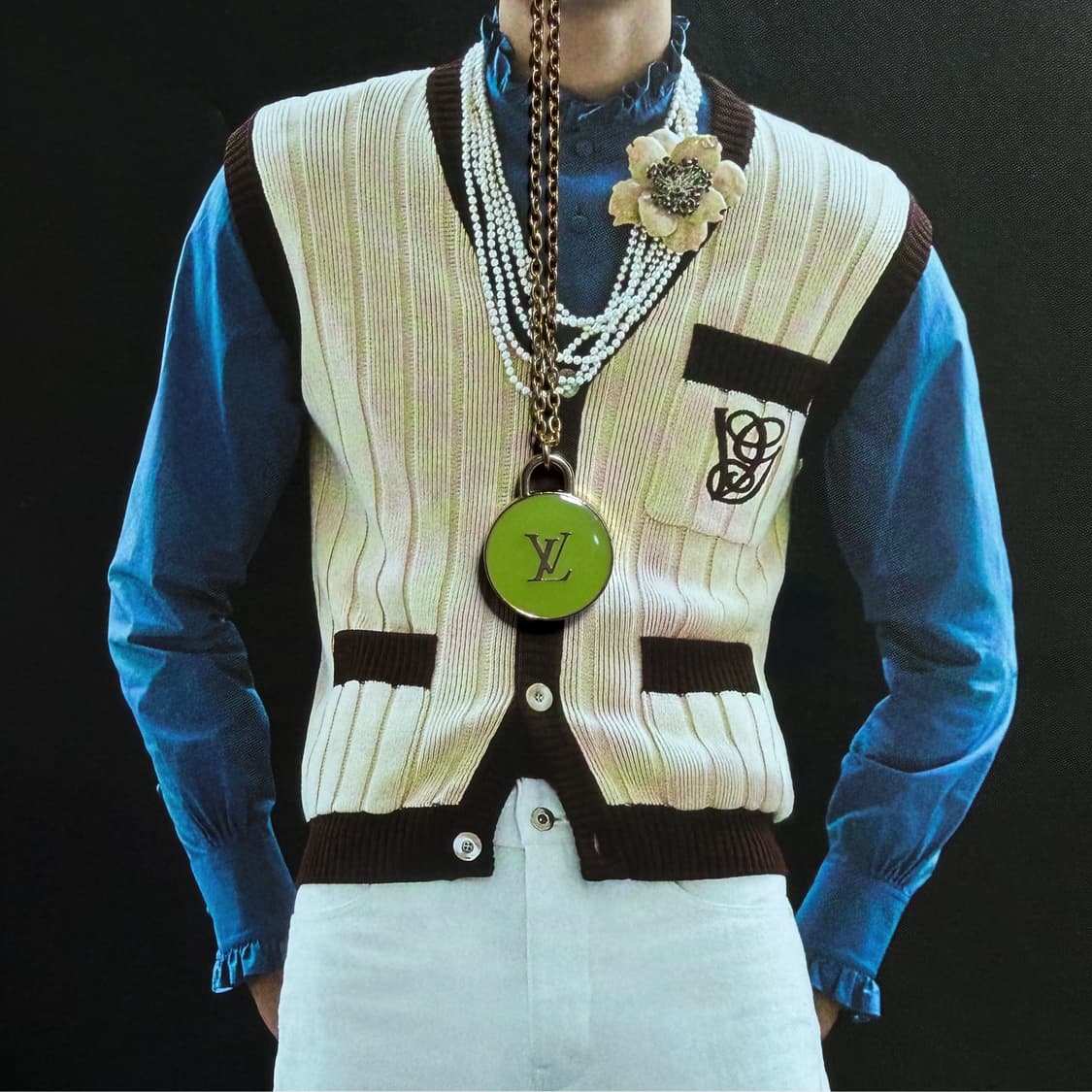 루이비통 팝 컬러 라운드 목걸이 상품이미지5