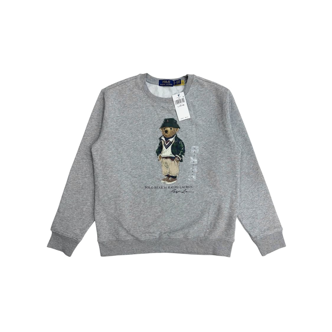 (새상품) 폴로 랄프로렌 베어 기모 맨투맨 티셔츠 (S-M 정도) 상품이미지1