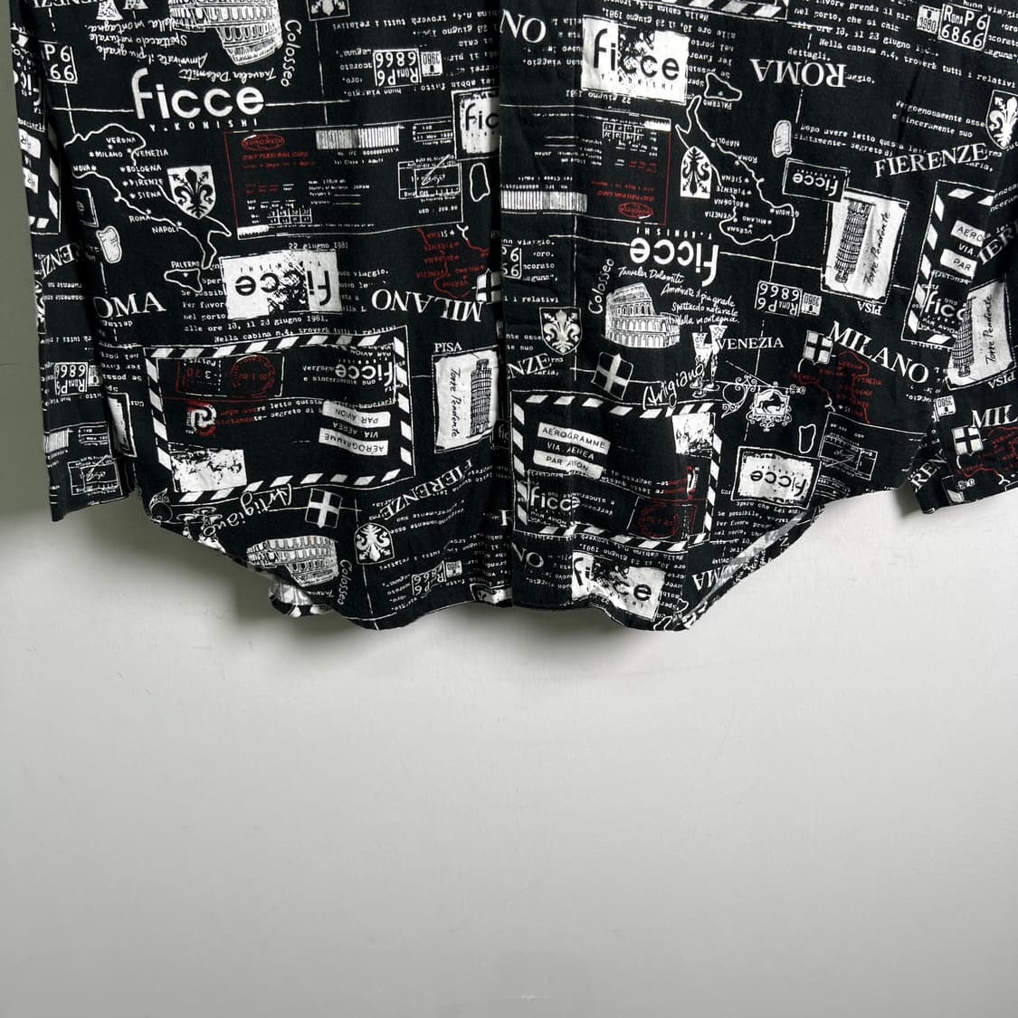 ficce 피체 빈티지 그래픽 프린팅 셔츠 L 상품이미지5