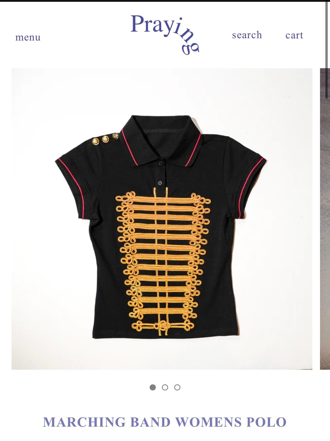 MARCHING BAND WOMENS POLO 상품이미지1