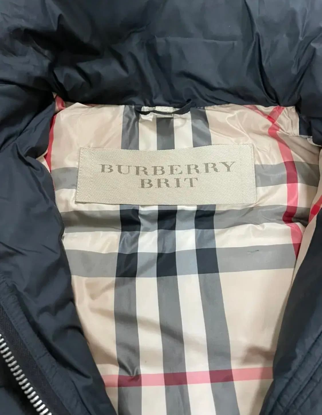 XS) 버버리 브릿 여성 패딩 블랙 상품이미지5