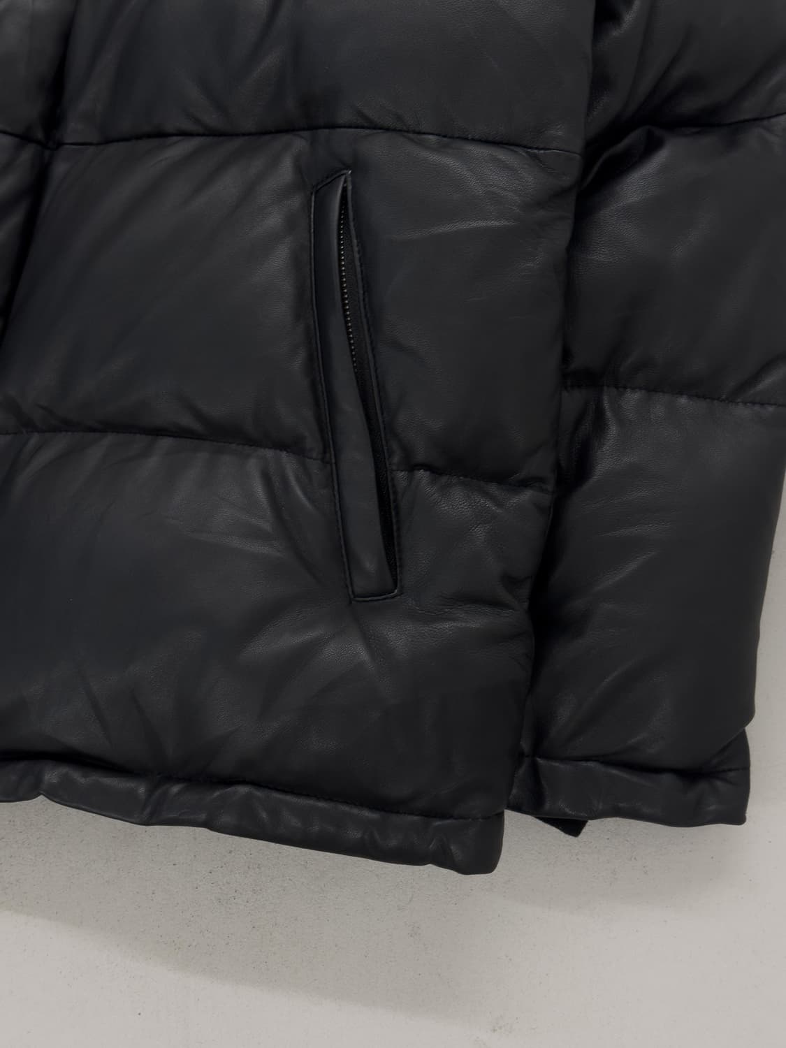 Wind Armor 레더 푸퍼 패딩 상품이미지6