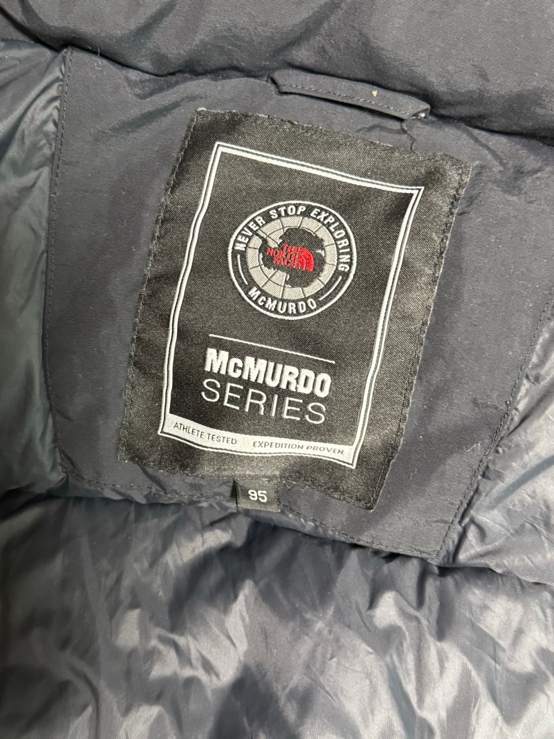 무배) 노스페이스 핫핑크 분홍 퍼 숏패딩 빈티지 95 맥머도 N2B 상품이미지3