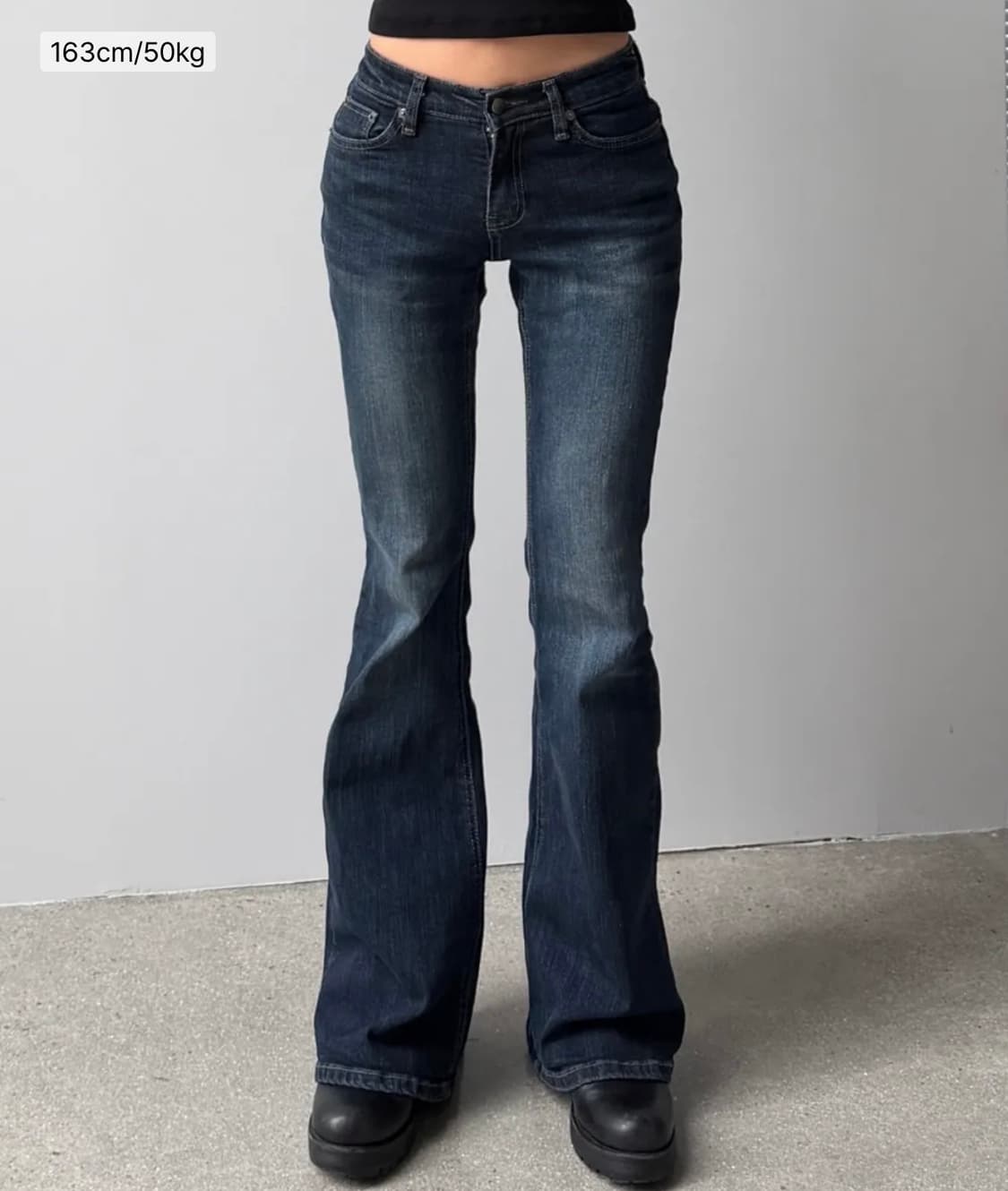 오도어 Vintage raw jean in Mid-blue 2사이즈 상품이미지2