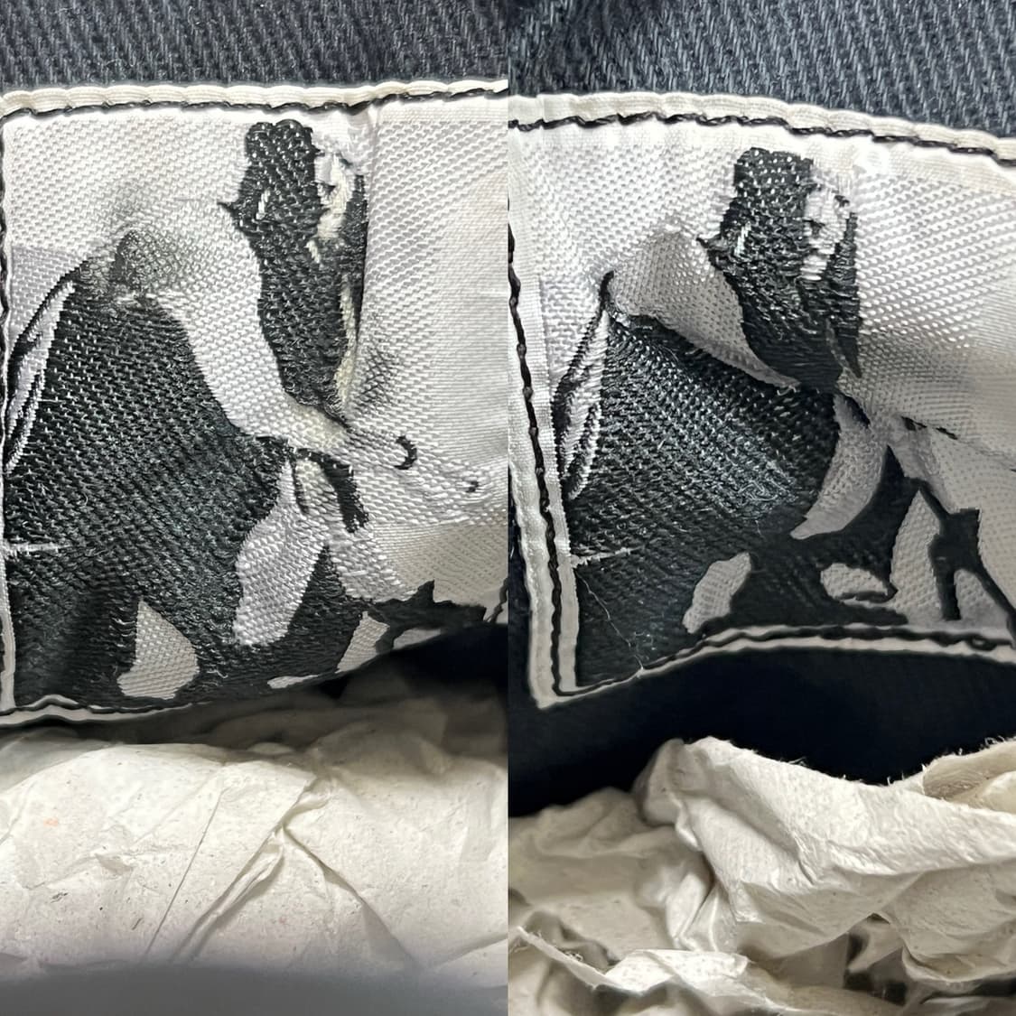 릭오웬스 16SS 다크쉐도우 컨버스 로우 왁스 코팅 상품이미지8