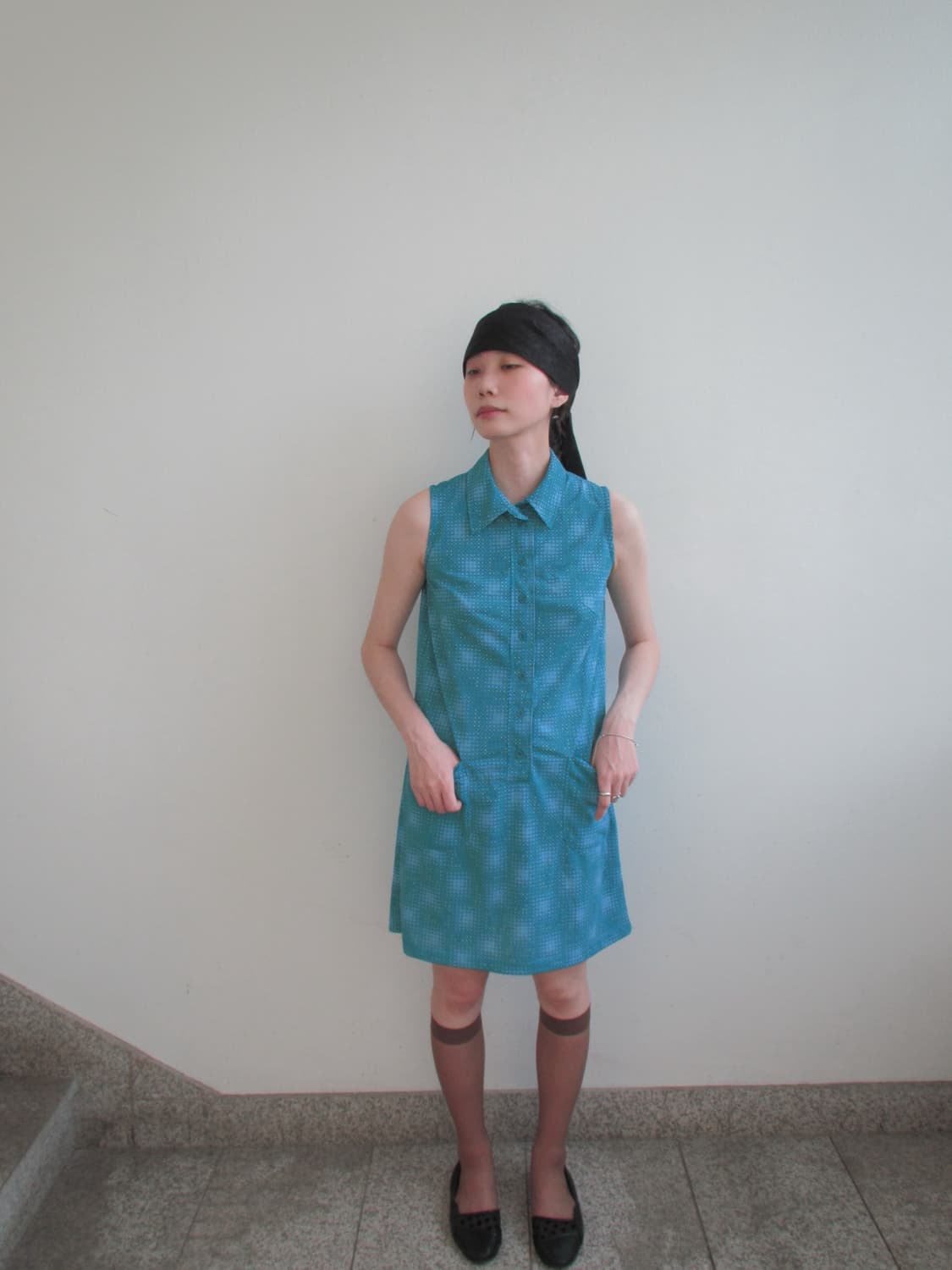 Scoop retro dot one piece 상품이미지1