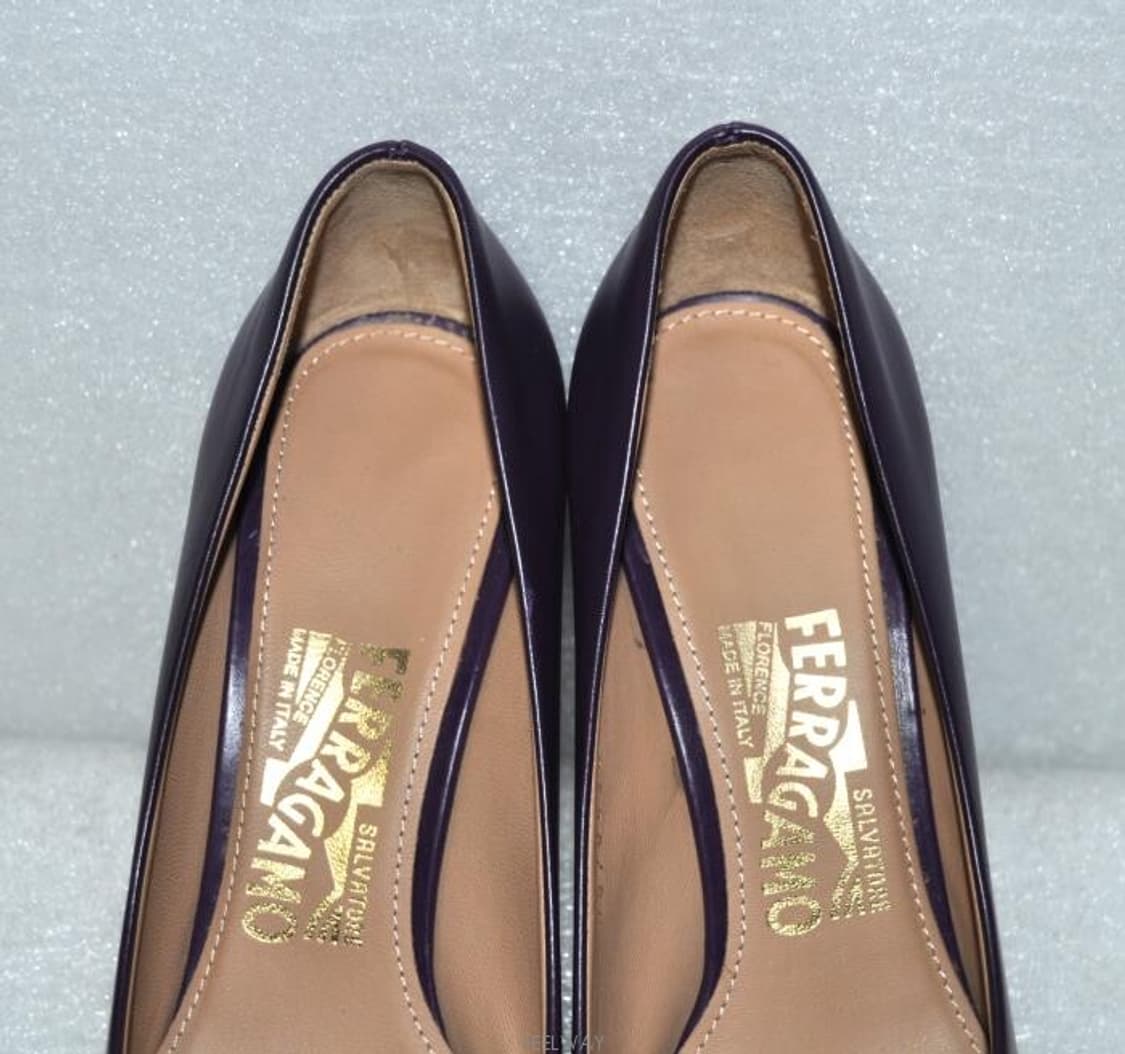 페레가모/여성페이던트가죽구두(사이즈225)정품 상품이미지8