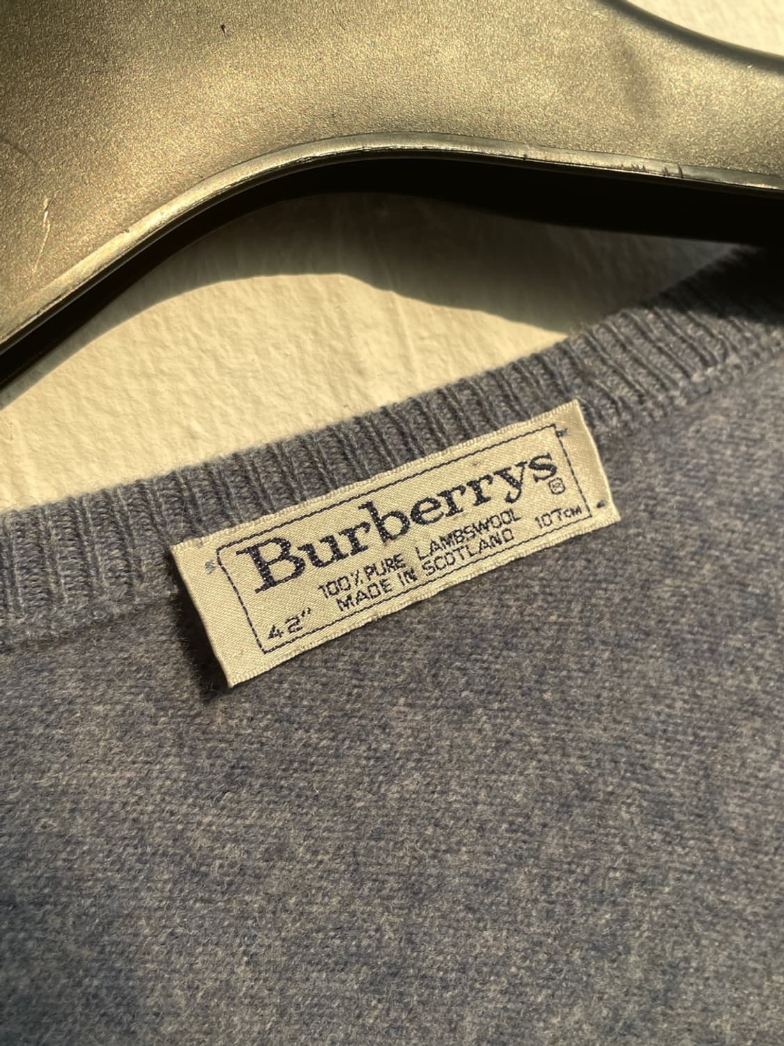 버버리 크레스트 로고 램스울 니트 상품이미지5