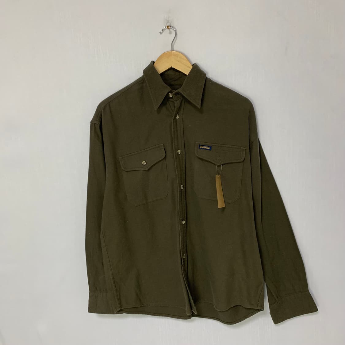 울리치 남성 겨울 셔츠 카키 y2k 빈티지 남방 L 상품이미지1