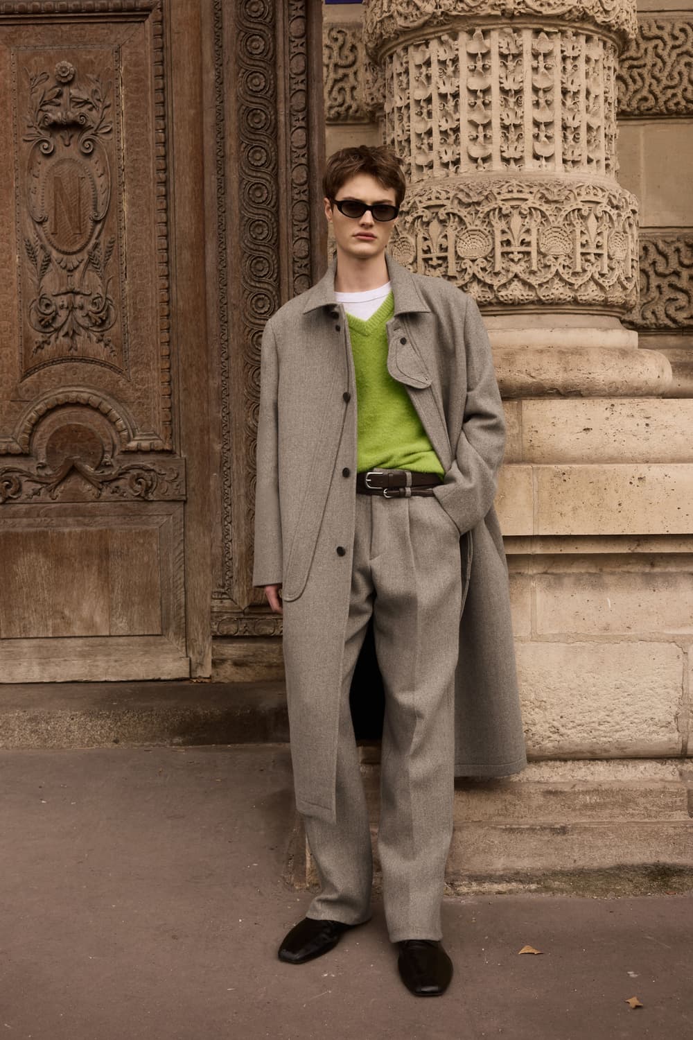 STU double placket coat 상품이미지1