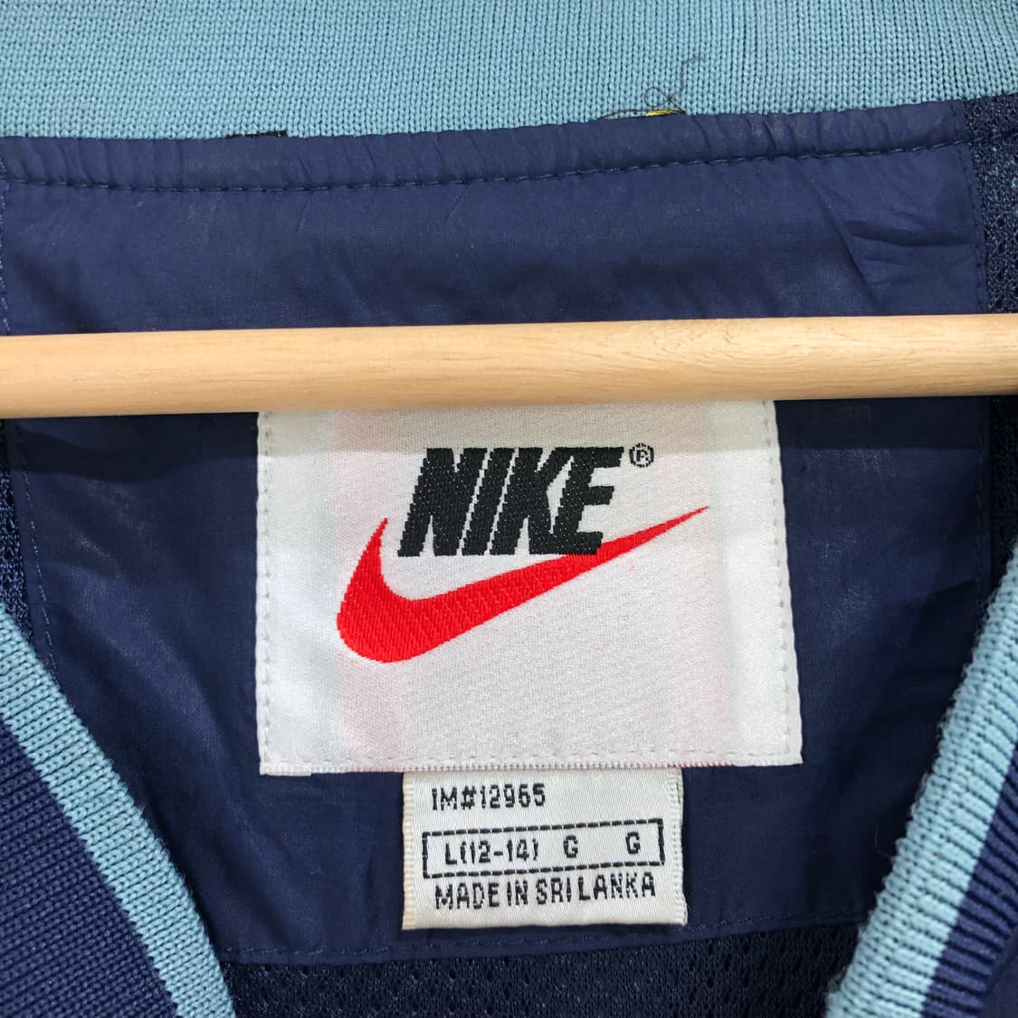 나이키 네이비 브이넥 웜업 상품이미지4