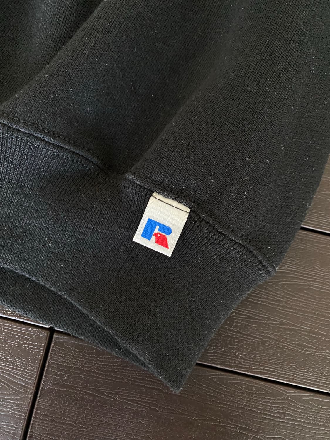 (L) 90s 빈티지 러셀 스웻셔츠 블랙 상품이미지4