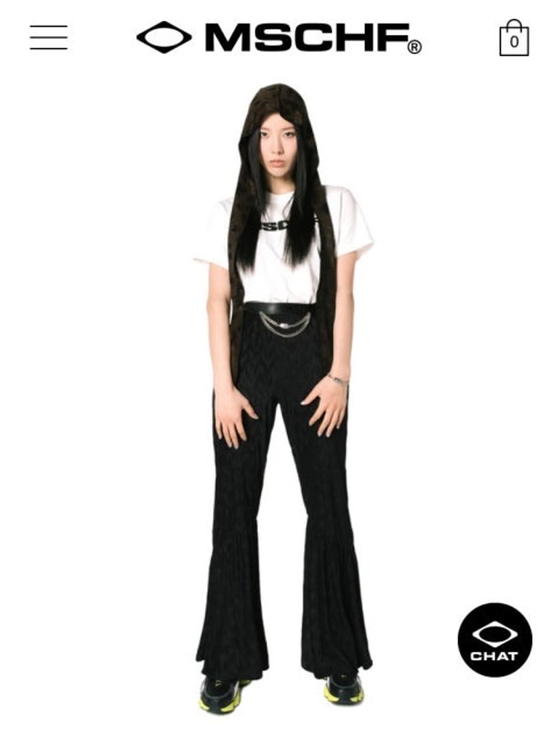 미스치프 20ss 바지 S 상품이미지1