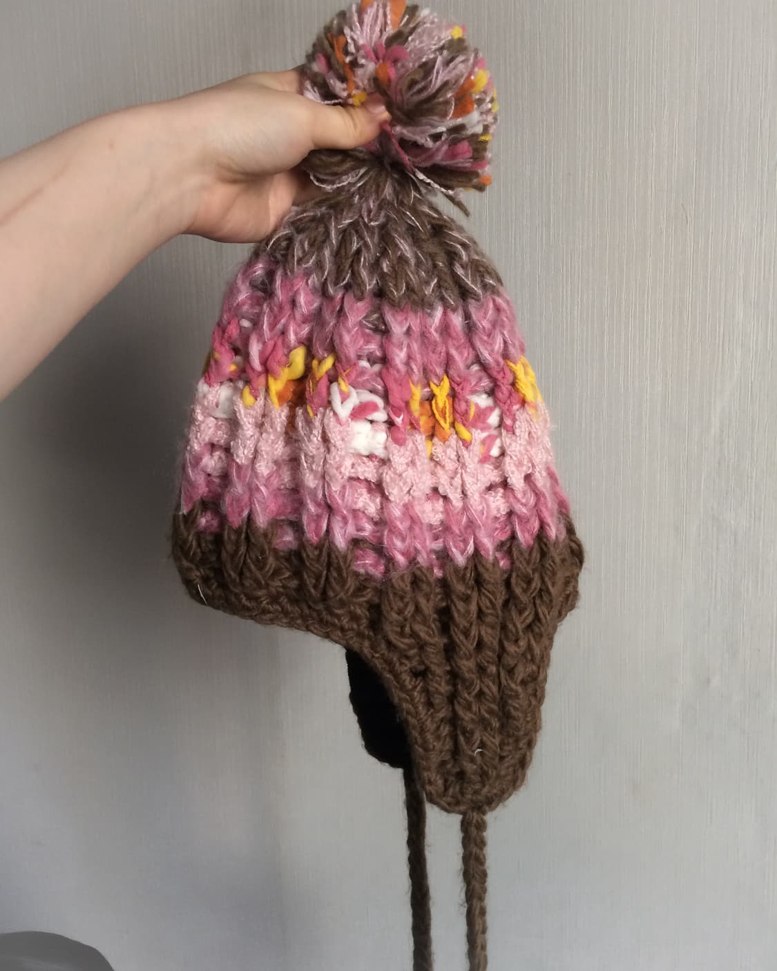Pom pom knit beanie 상품이미지4