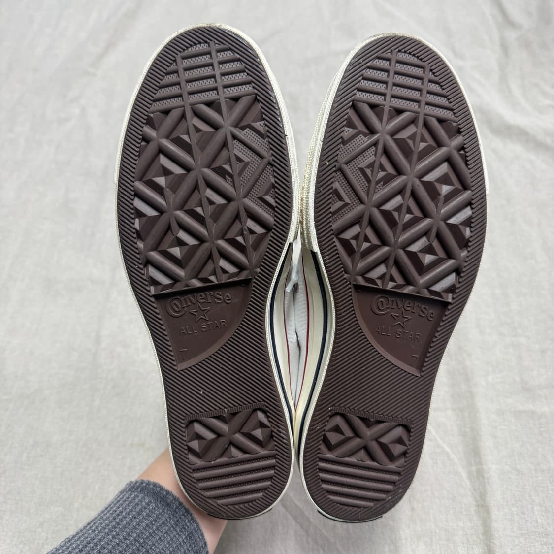 컨버스 척테일러 로우 화이트 255 상품이미지5