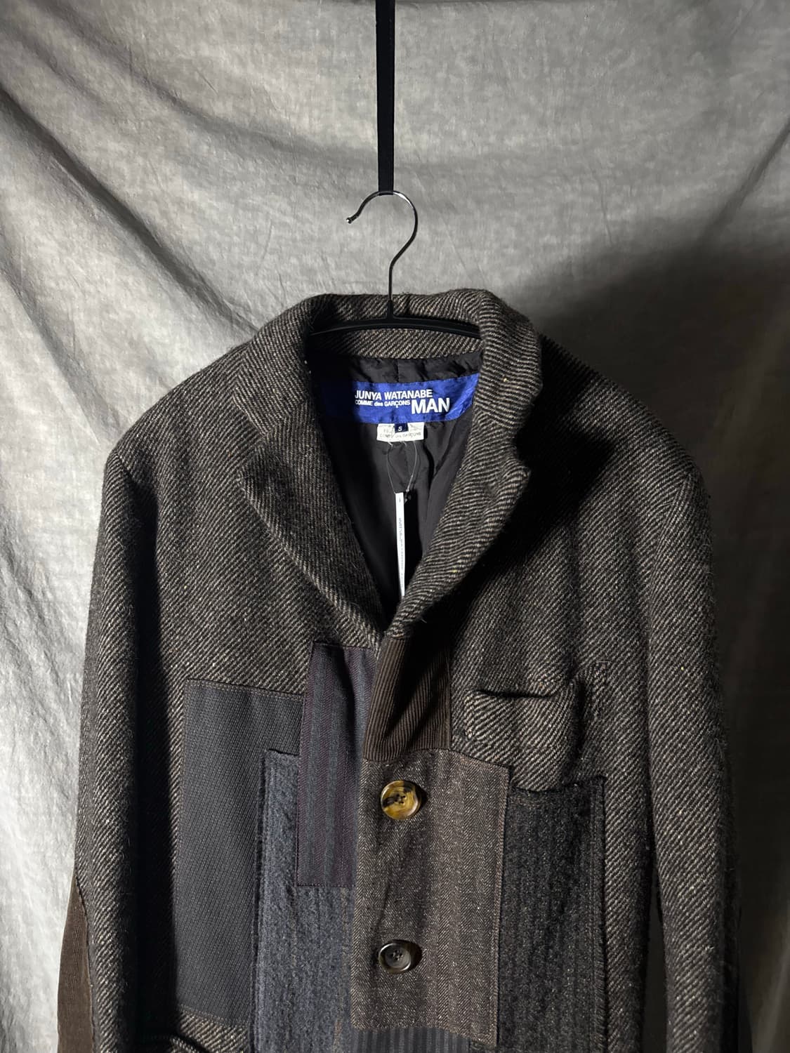 Junya Watanabe 13AW Patchwork Wool Coat 상품이미지3